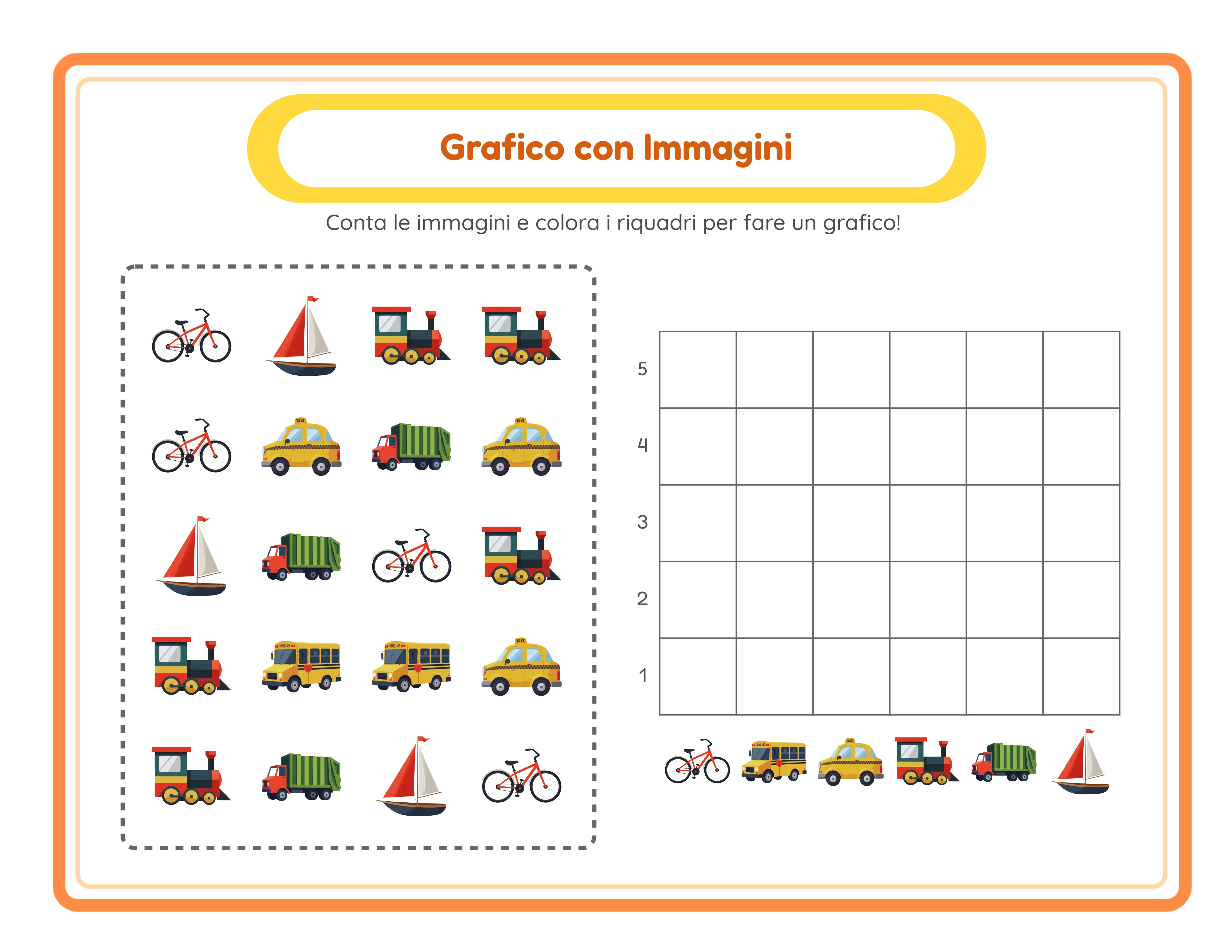 Grafico in immagini in primo piano — attività dati colorata