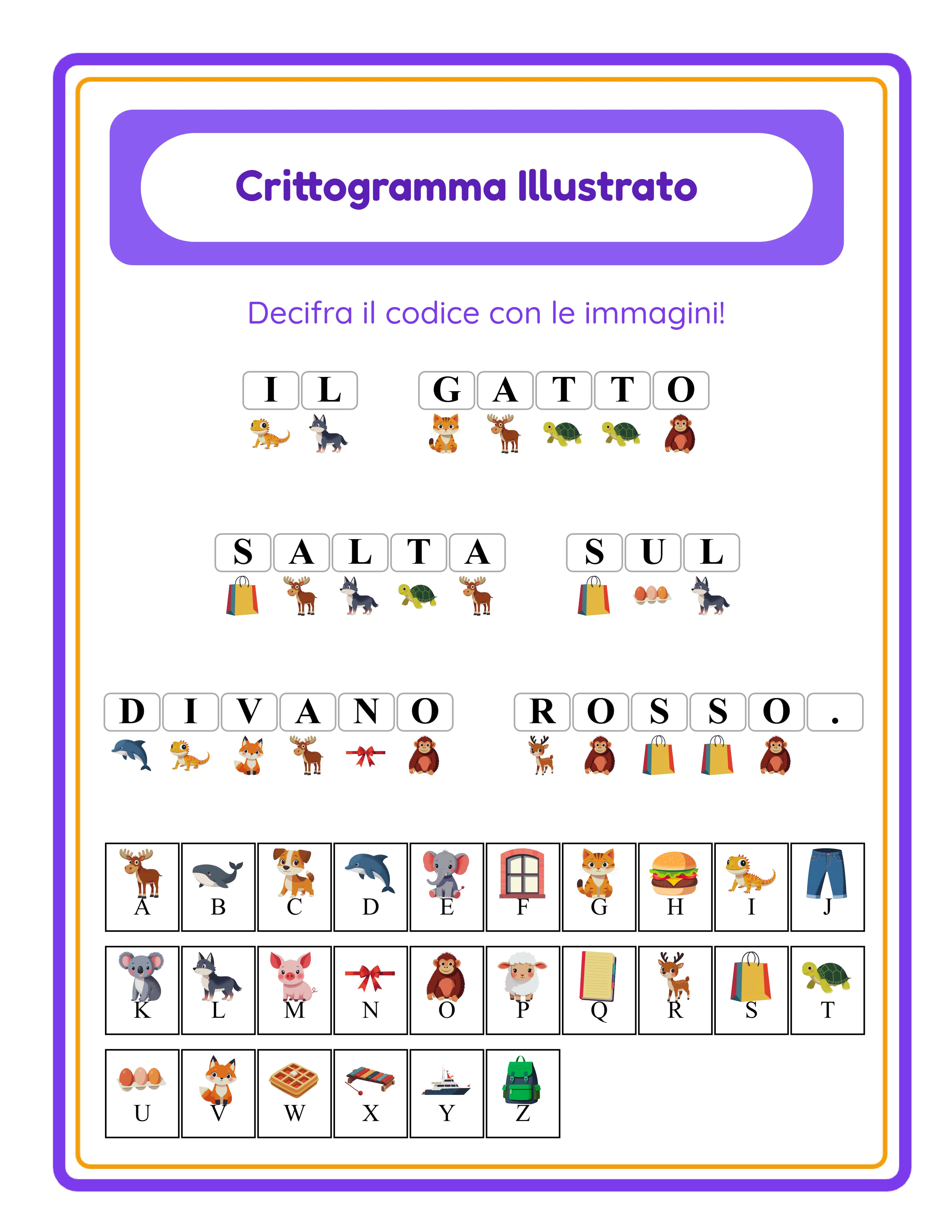 Chiave di risposta crittogramma