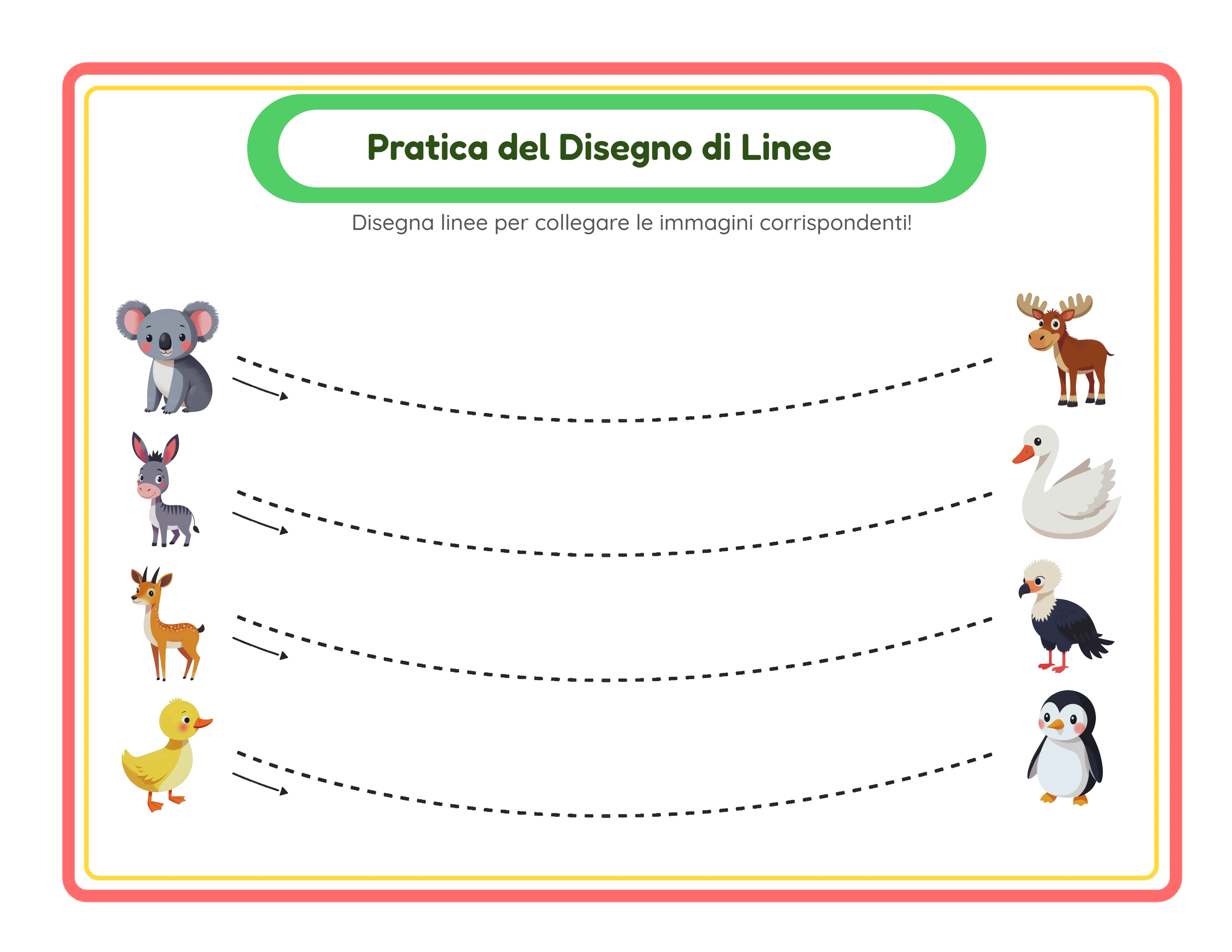 Tracciamento linee — pratica delle linee verticali