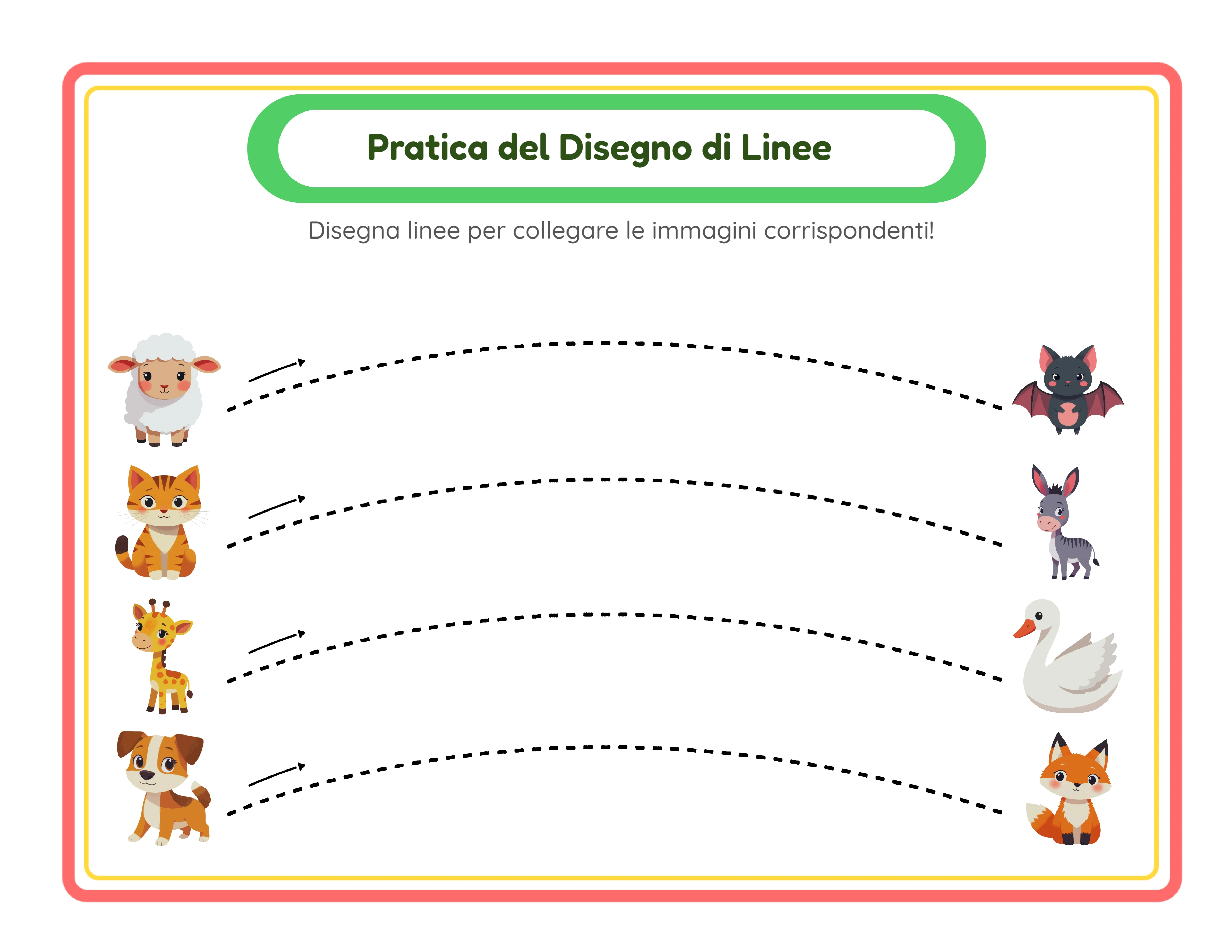 Tracciamento linee — pratica delle linee curve