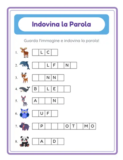 Indovina la Parola