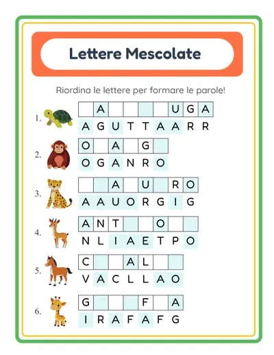 Lettere Mescolate