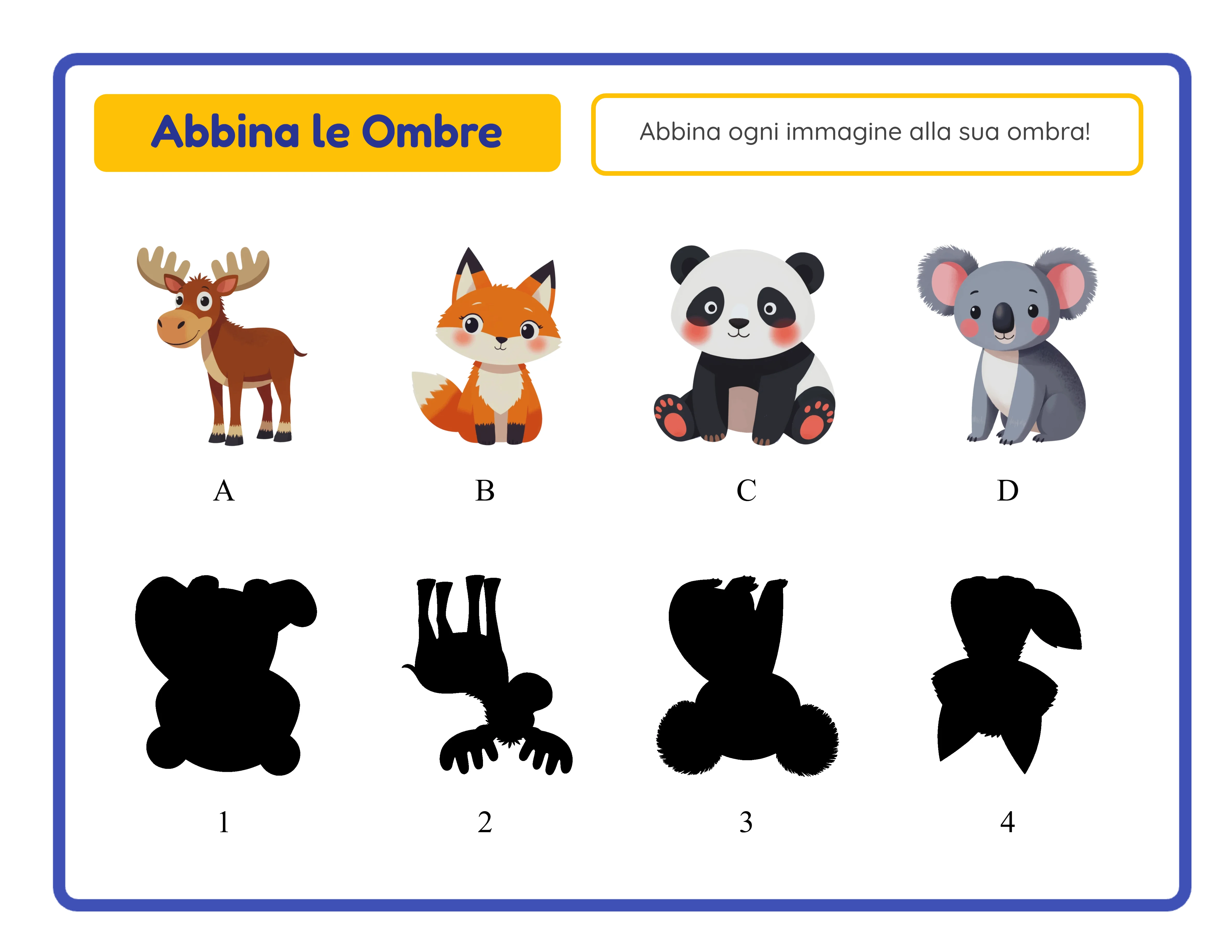 Shadow match vertical — silhouette identification