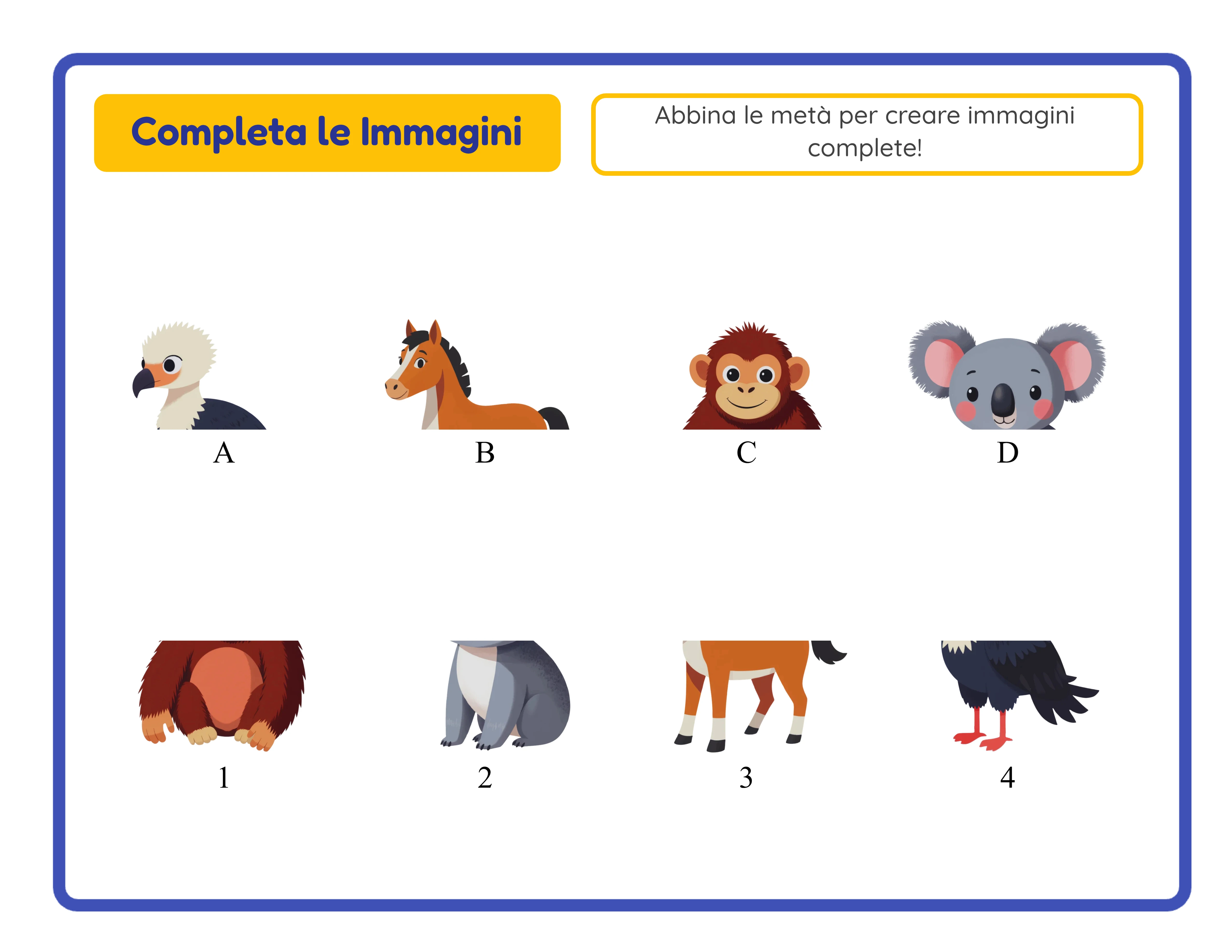 Ombre in primo piano — puzzle di silhouette accattivante