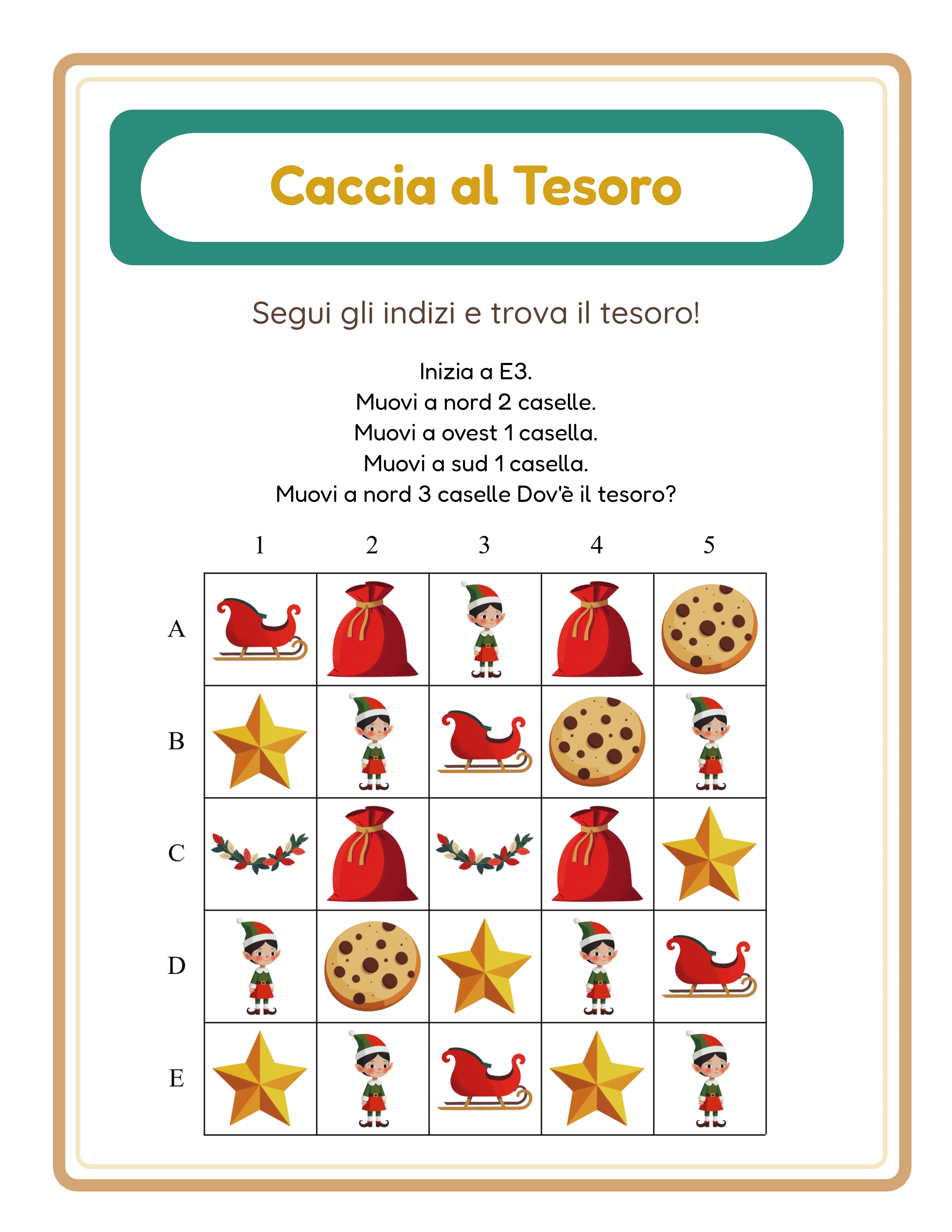 Caccia al tesoro in primo piano — emozionante avventura direzionale