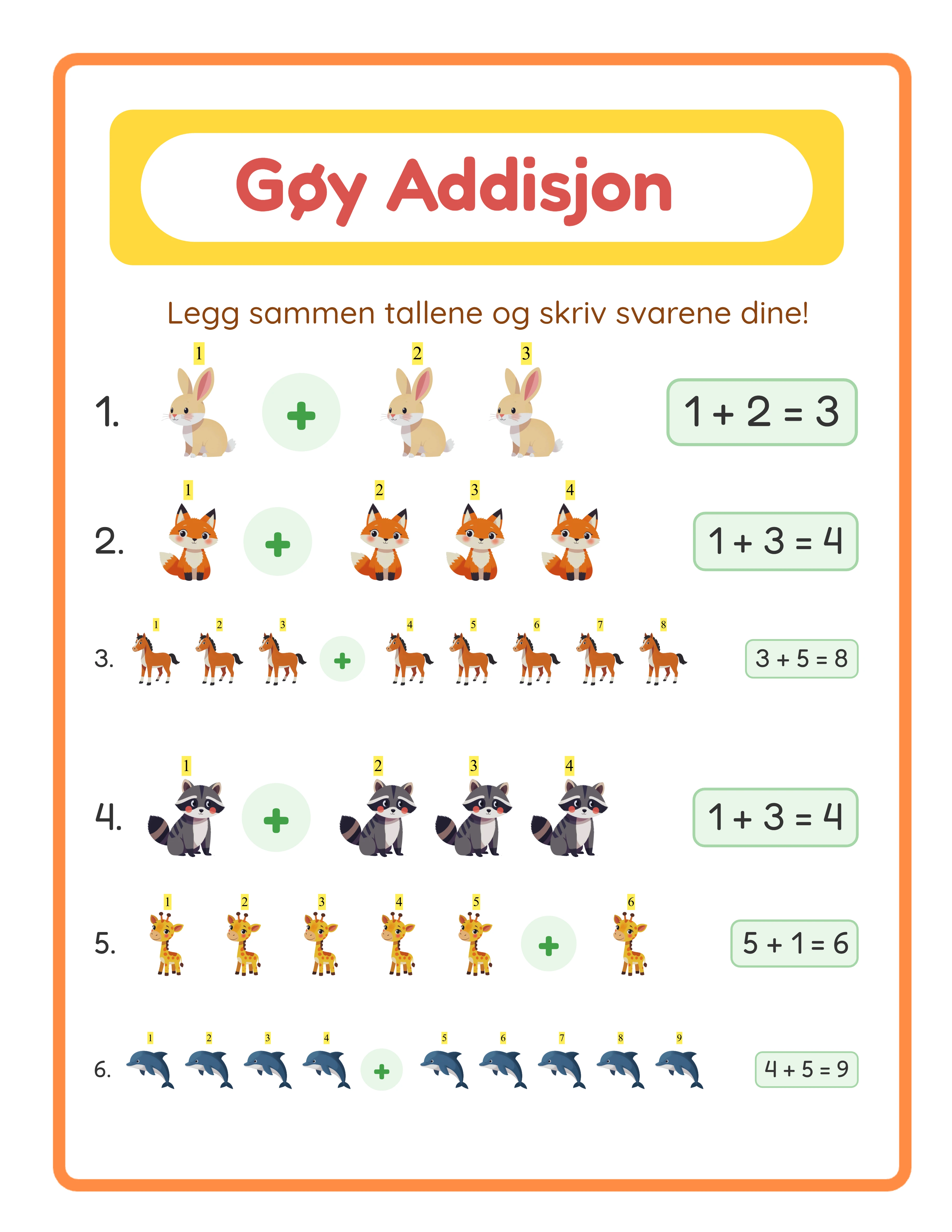 Professional addition printable answer key — complete solutions included