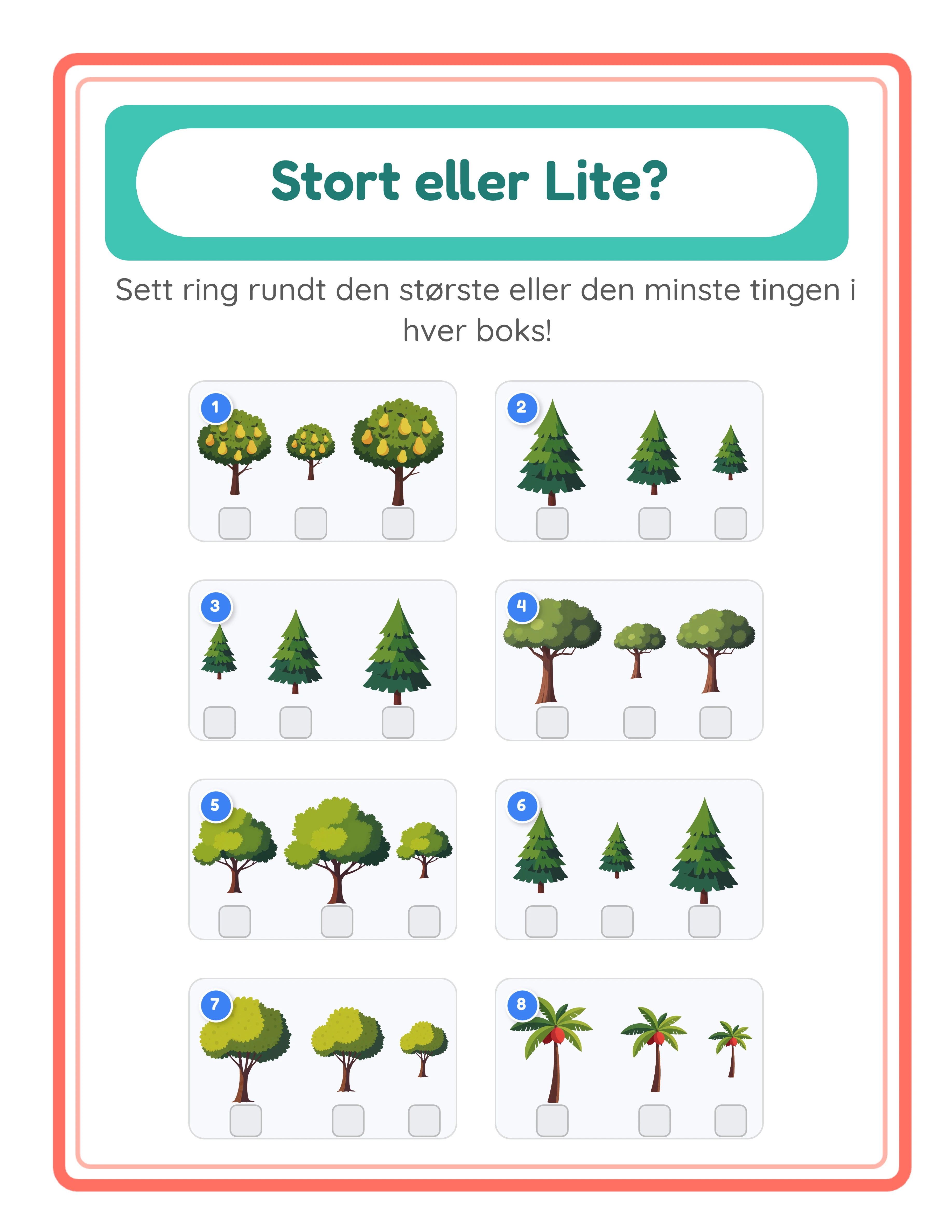 Big-small — themed variation