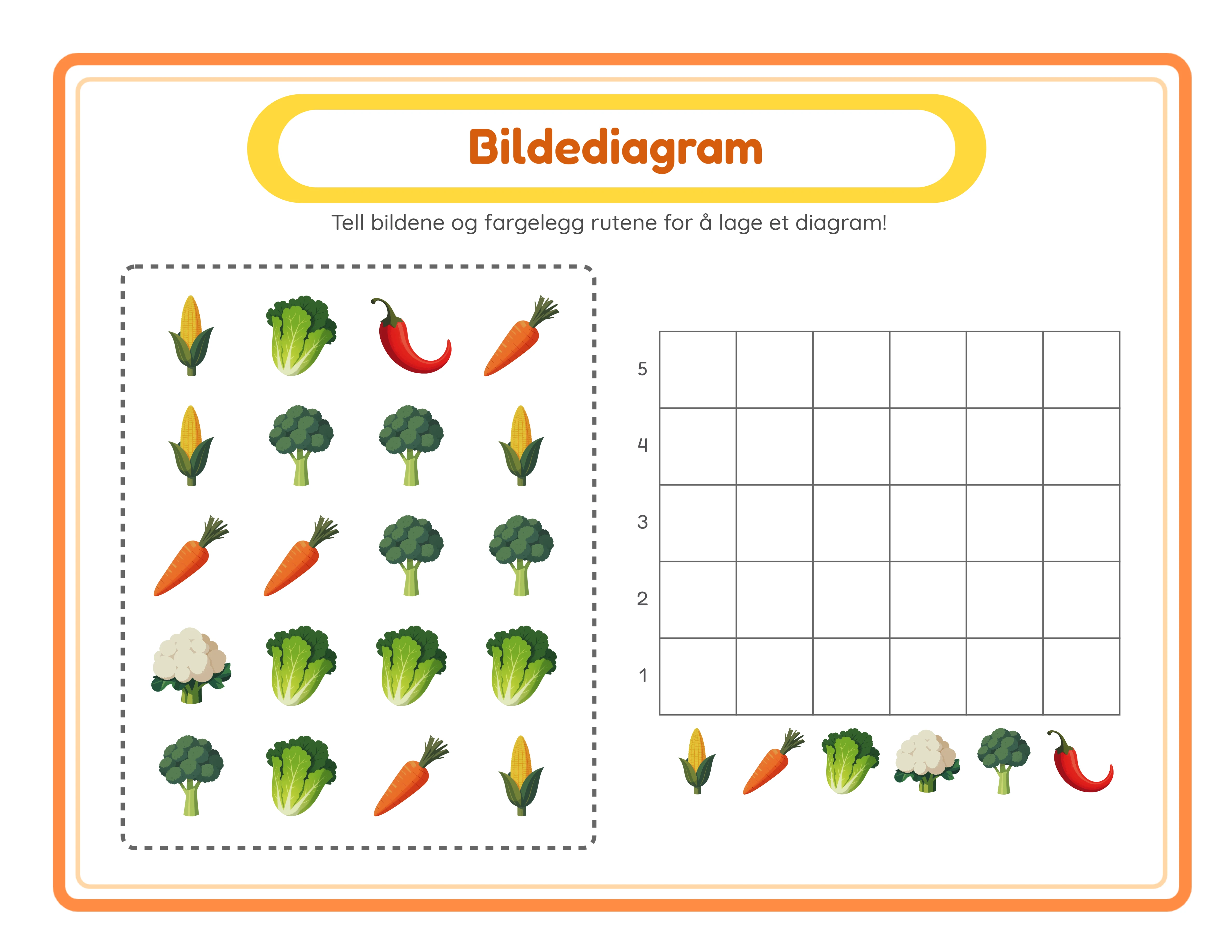 Bildediagram arbeidsark med dekorativt bakgrunns- og rammetema brukt med uavhengige gjennomsiktighetskontroller