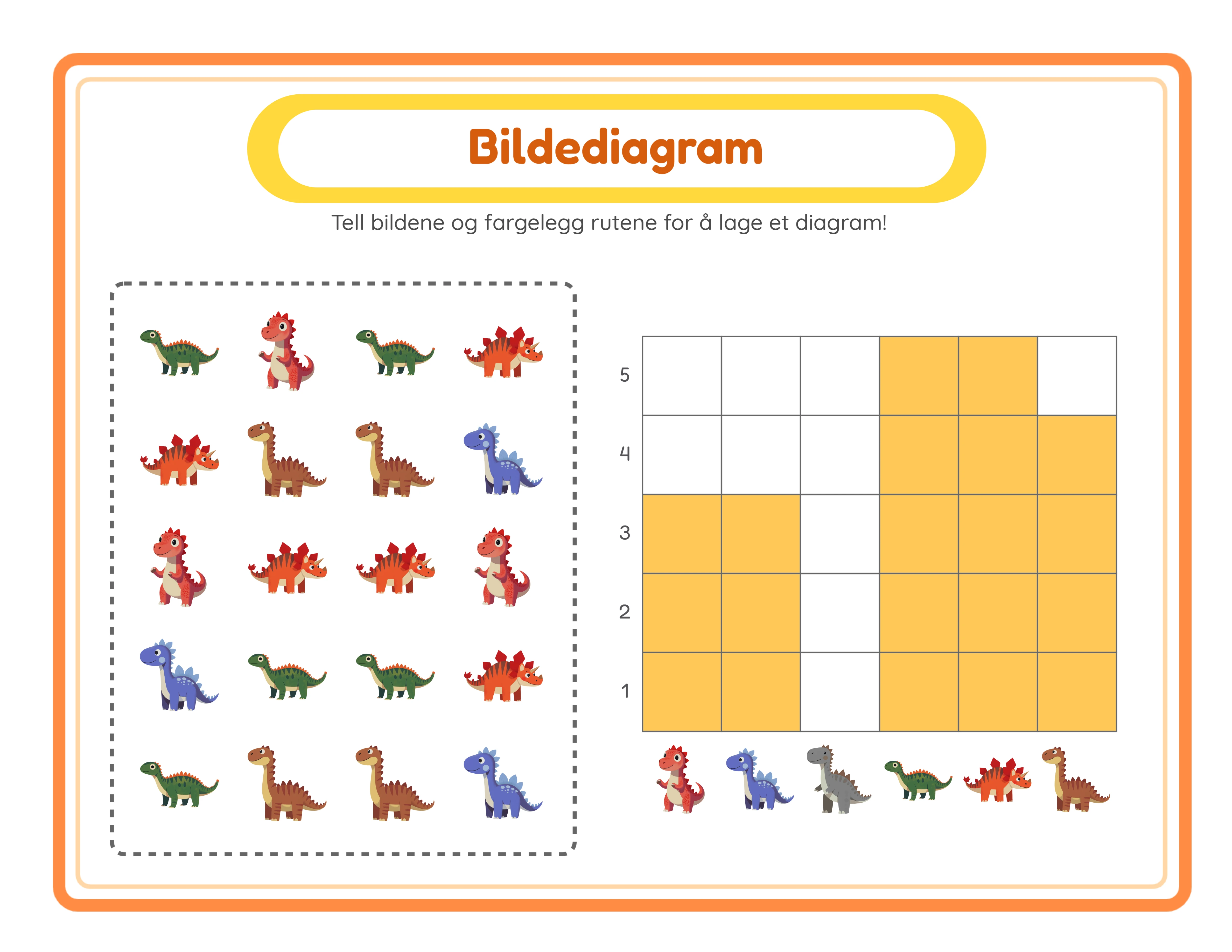 Picture graph printable answer key