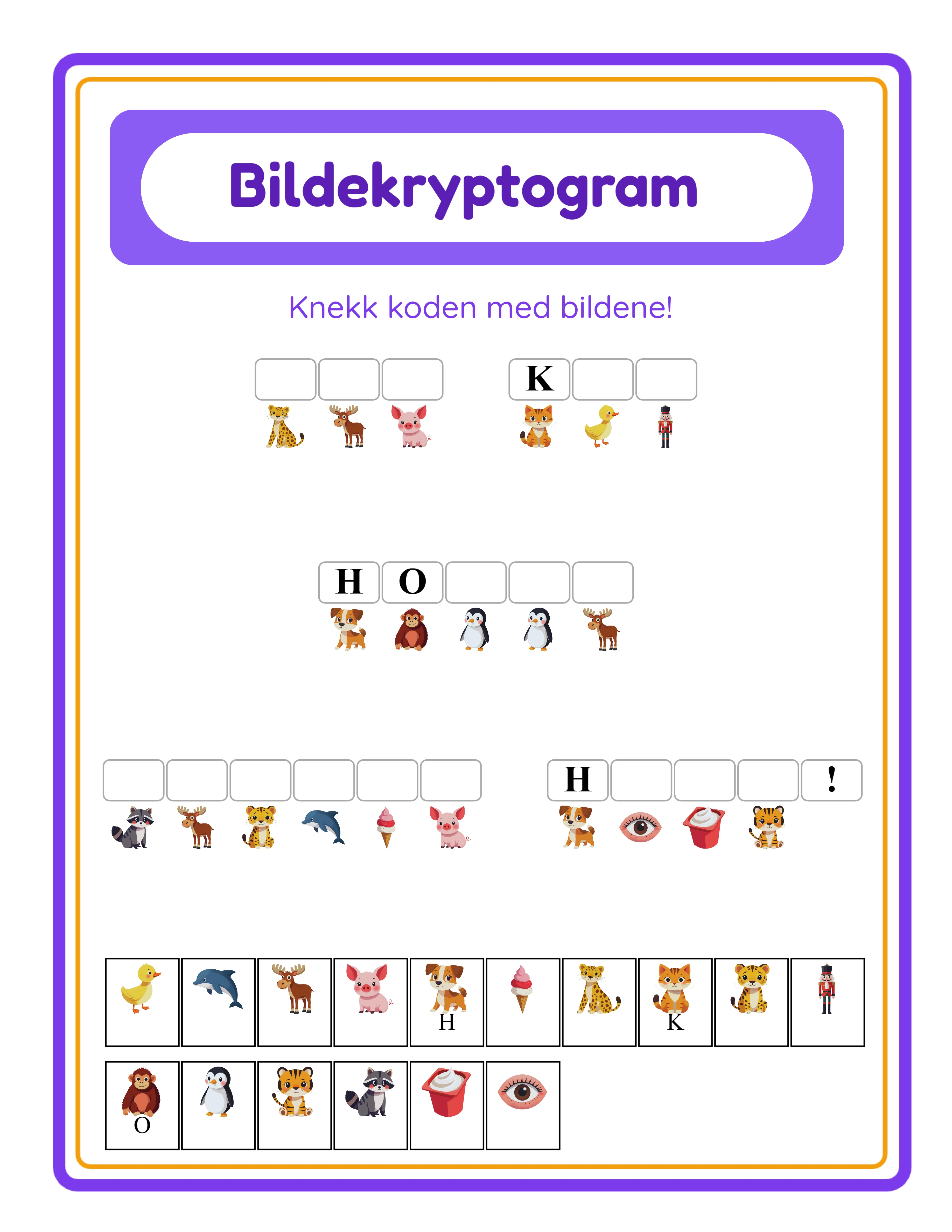 Cryptogram — advanced code cracking