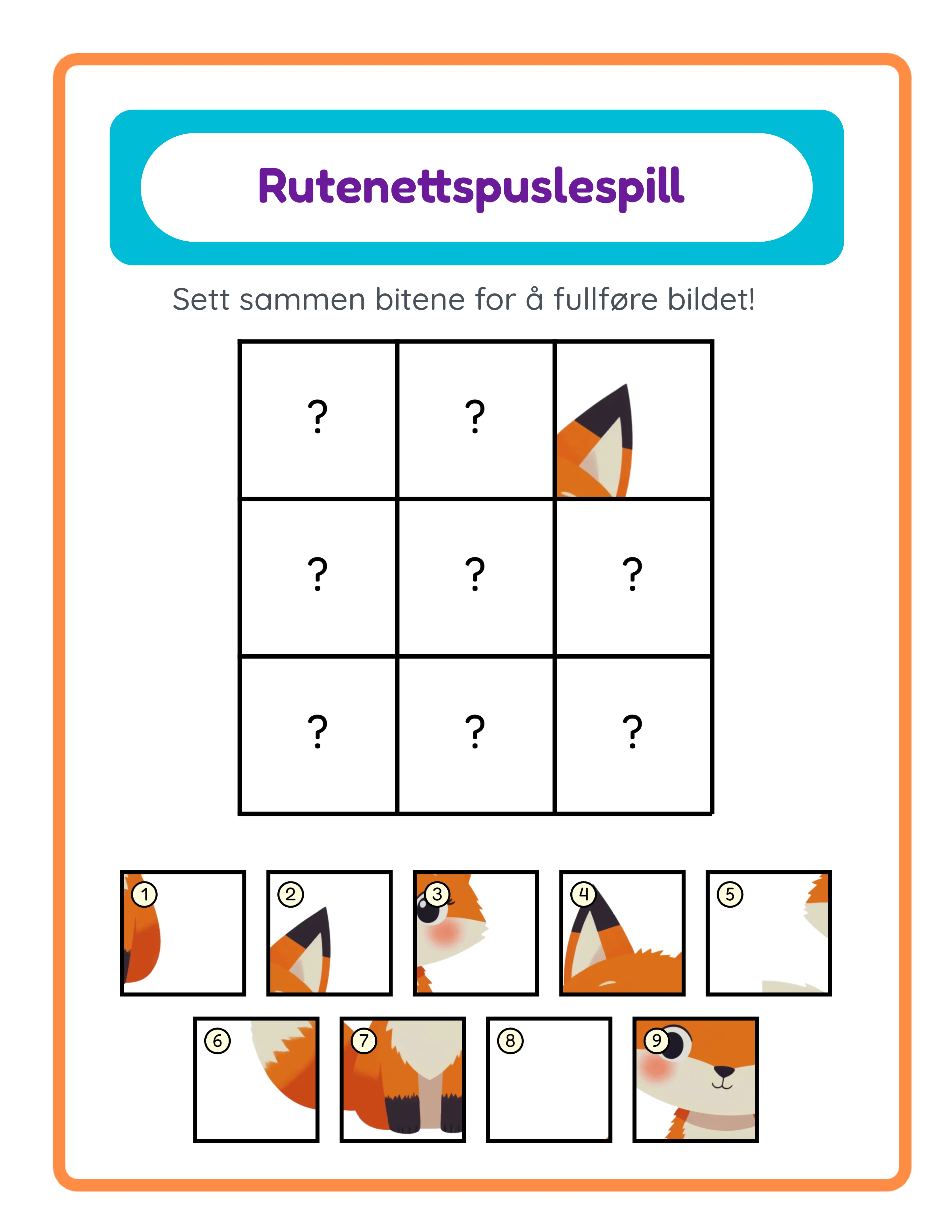 Grid match — themed variation