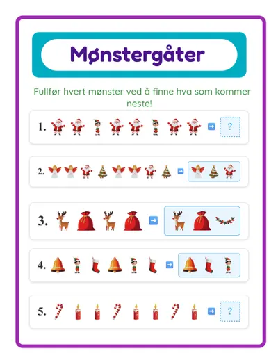 Mønstergåter