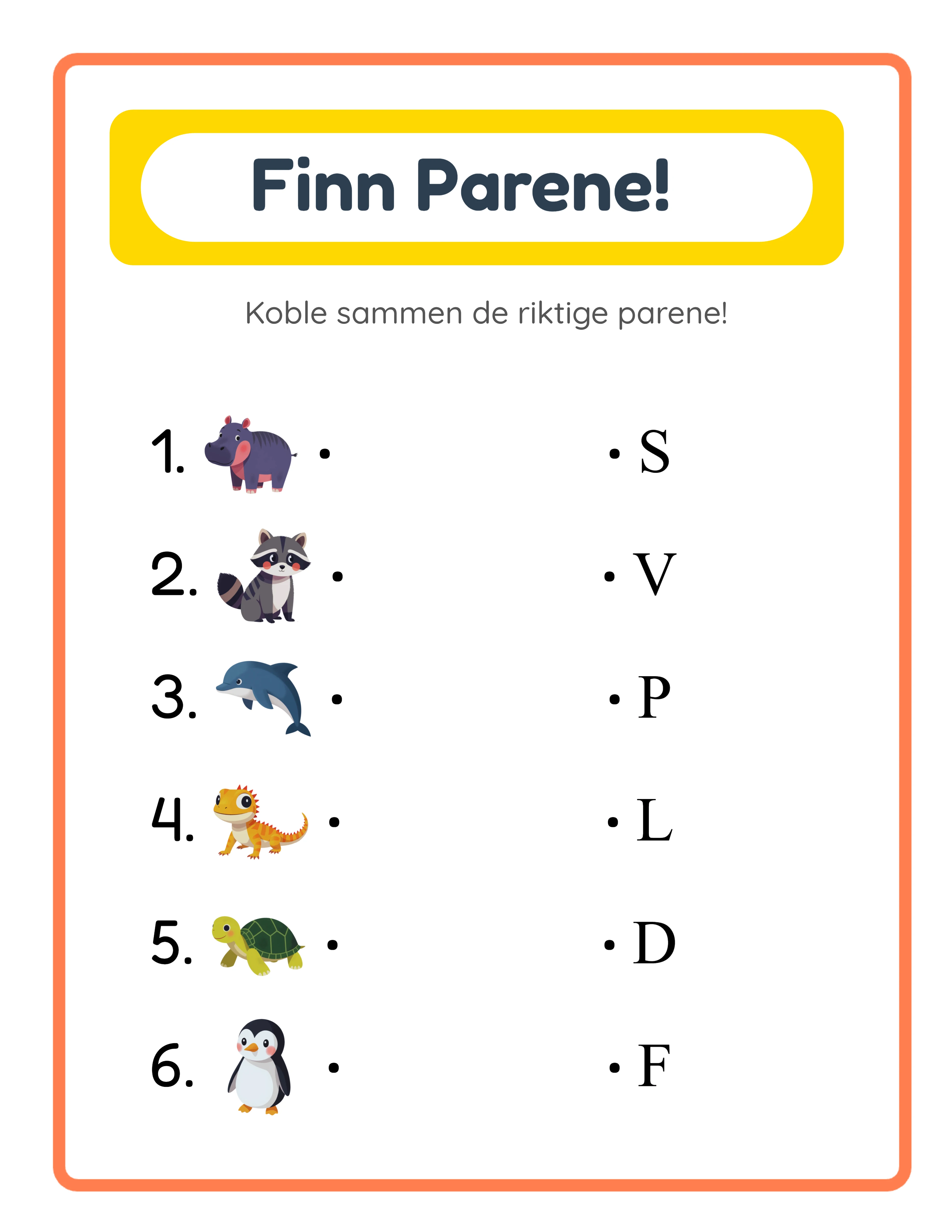 Finn Parene profesjonelt arbeidsark