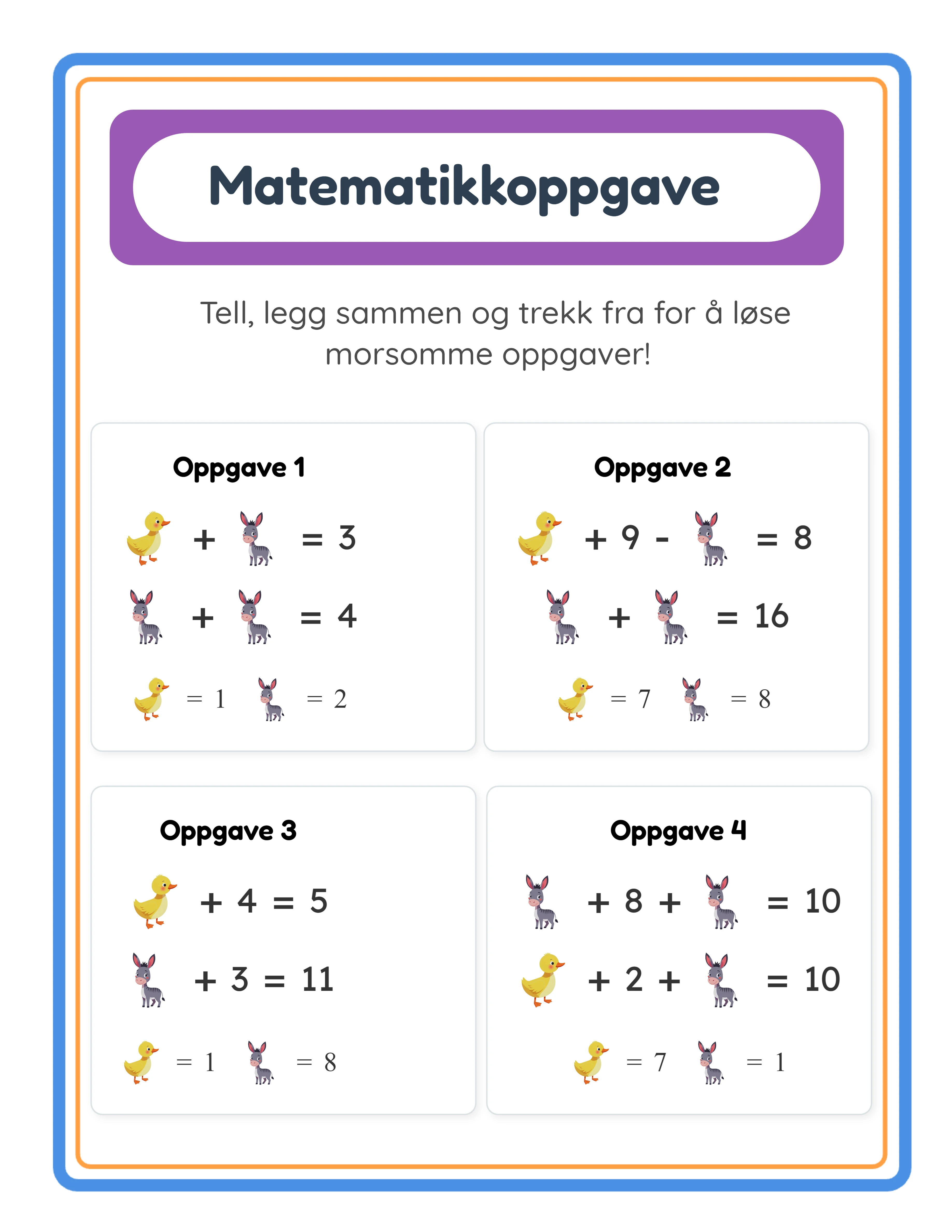 Picture algebra printable answer key
