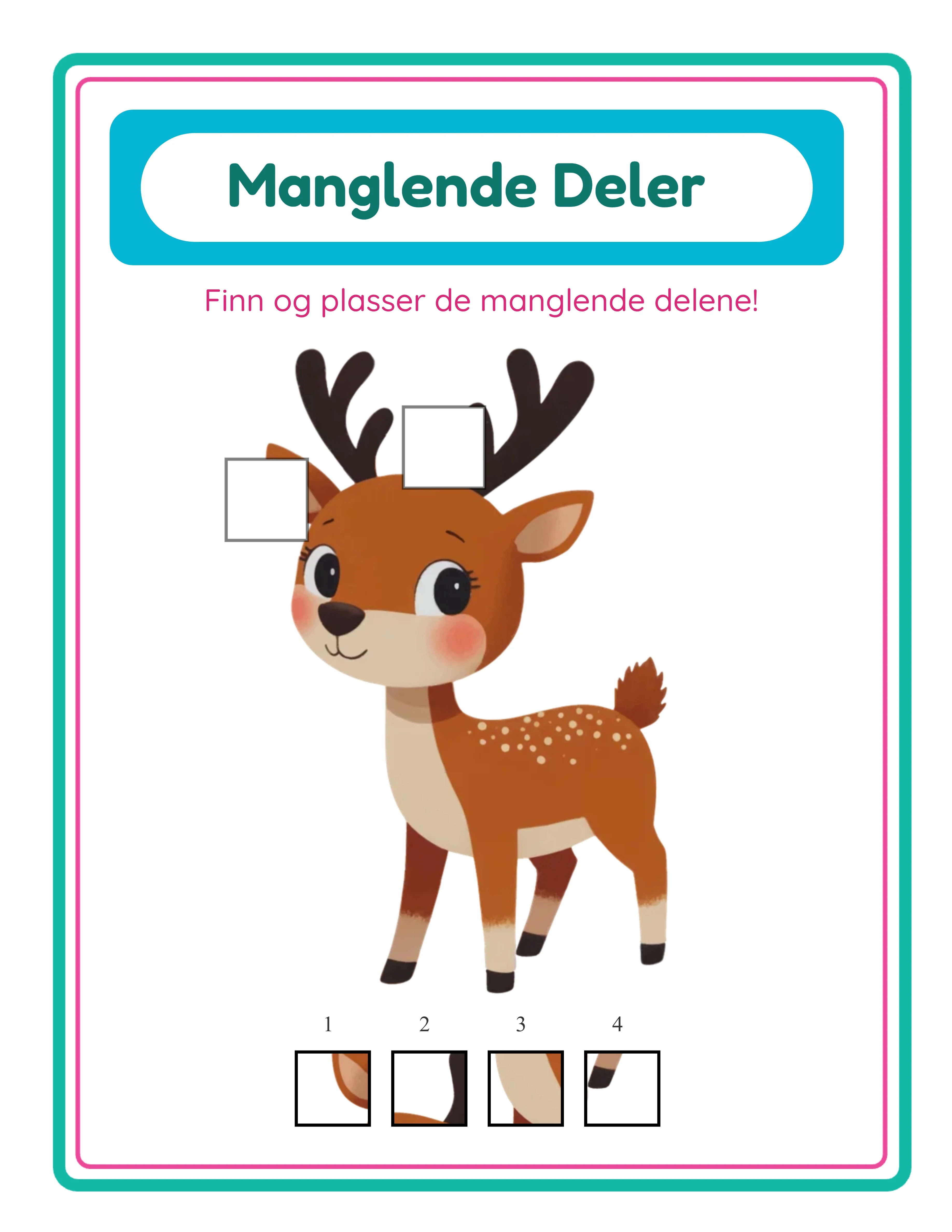 Manglende Deler mellomarbeidsark