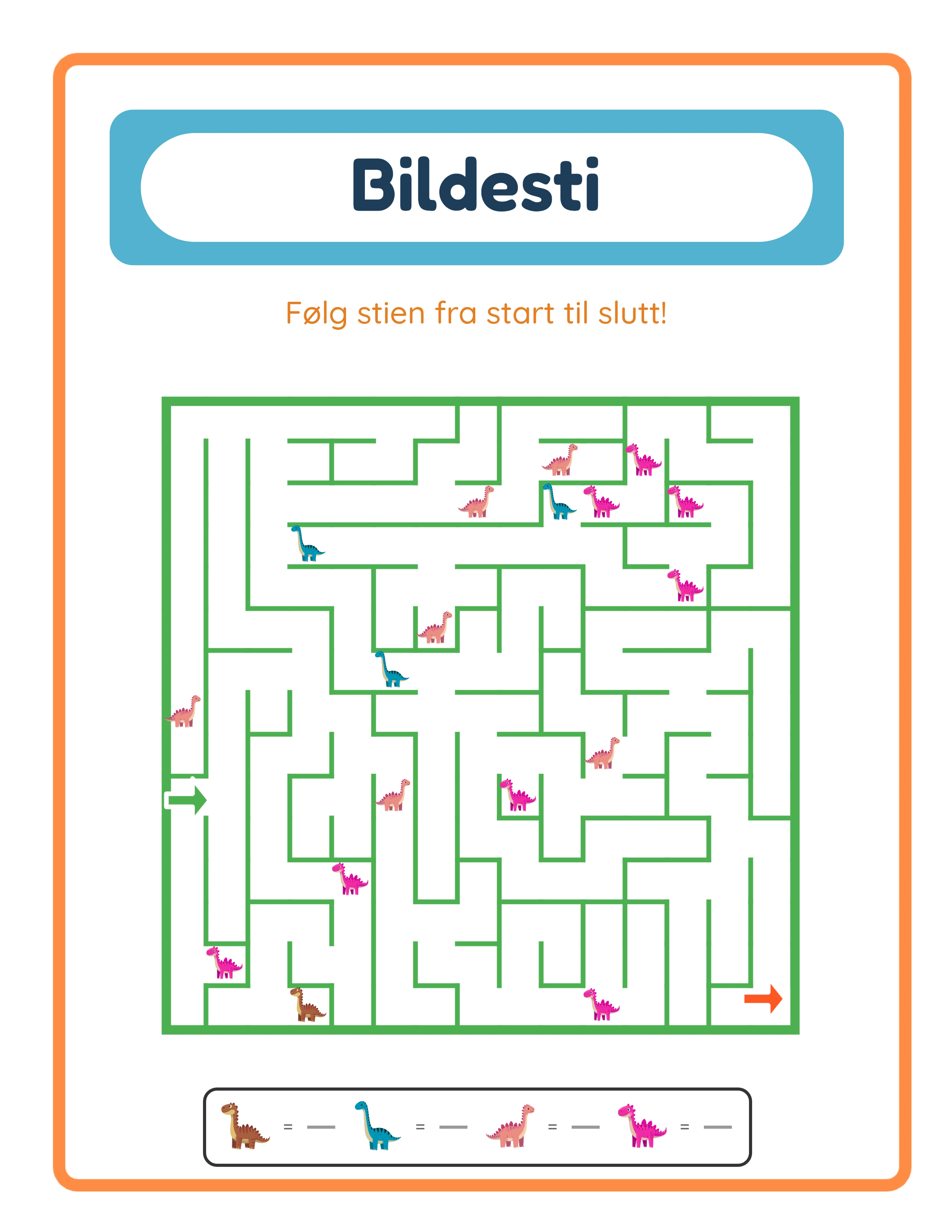 Featured picture pathway — colorful grid adventure