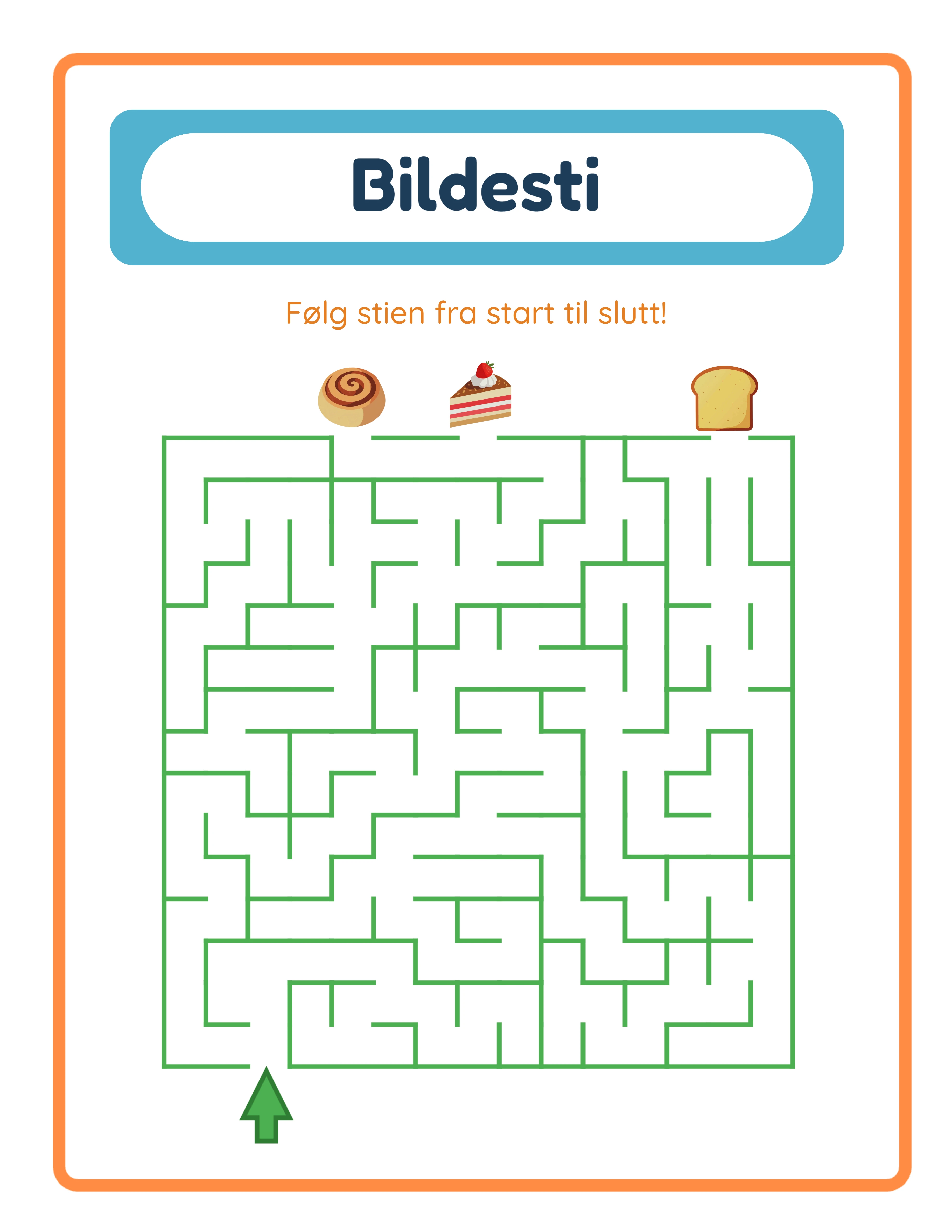 Picture pathway — themed variation