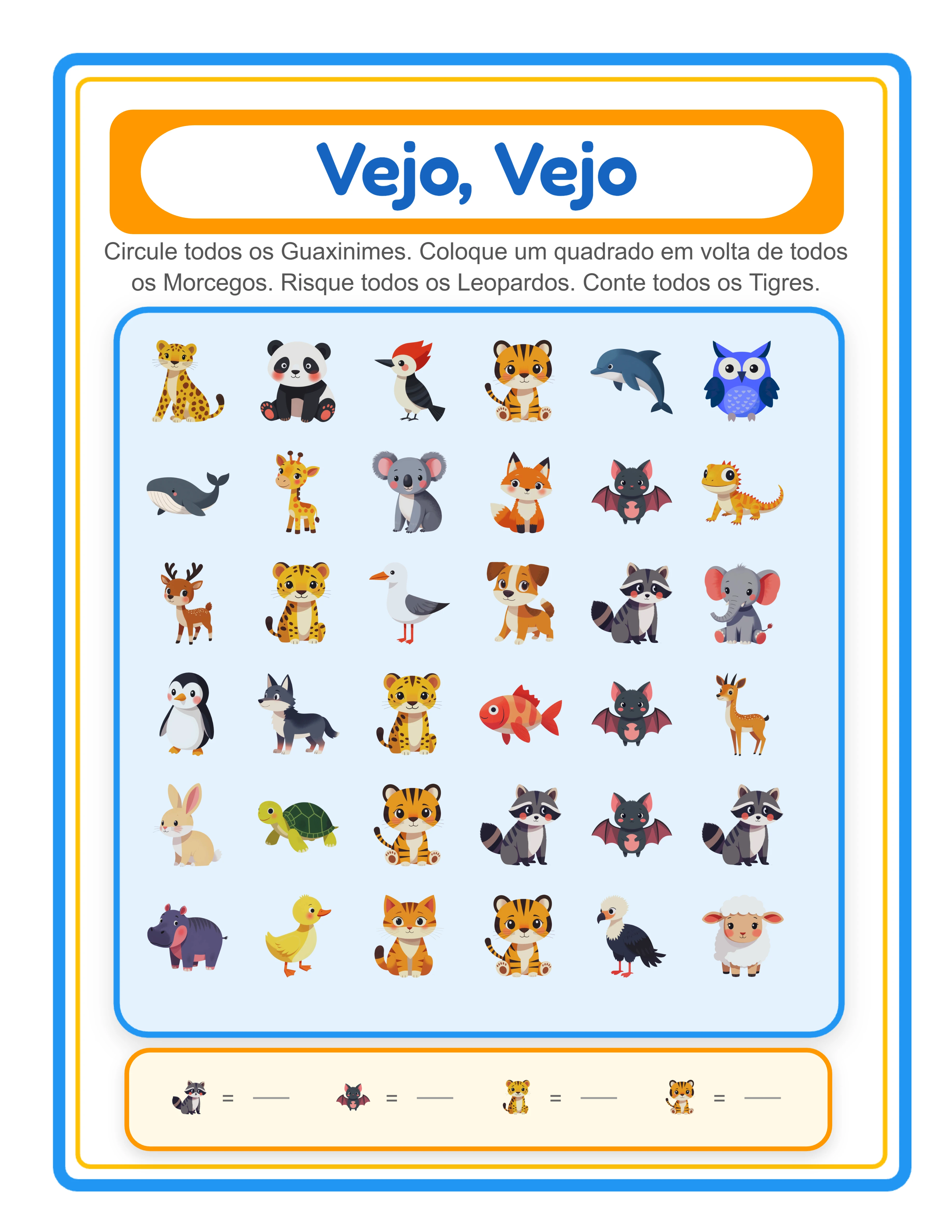 Folha de Procurar e contar profissional