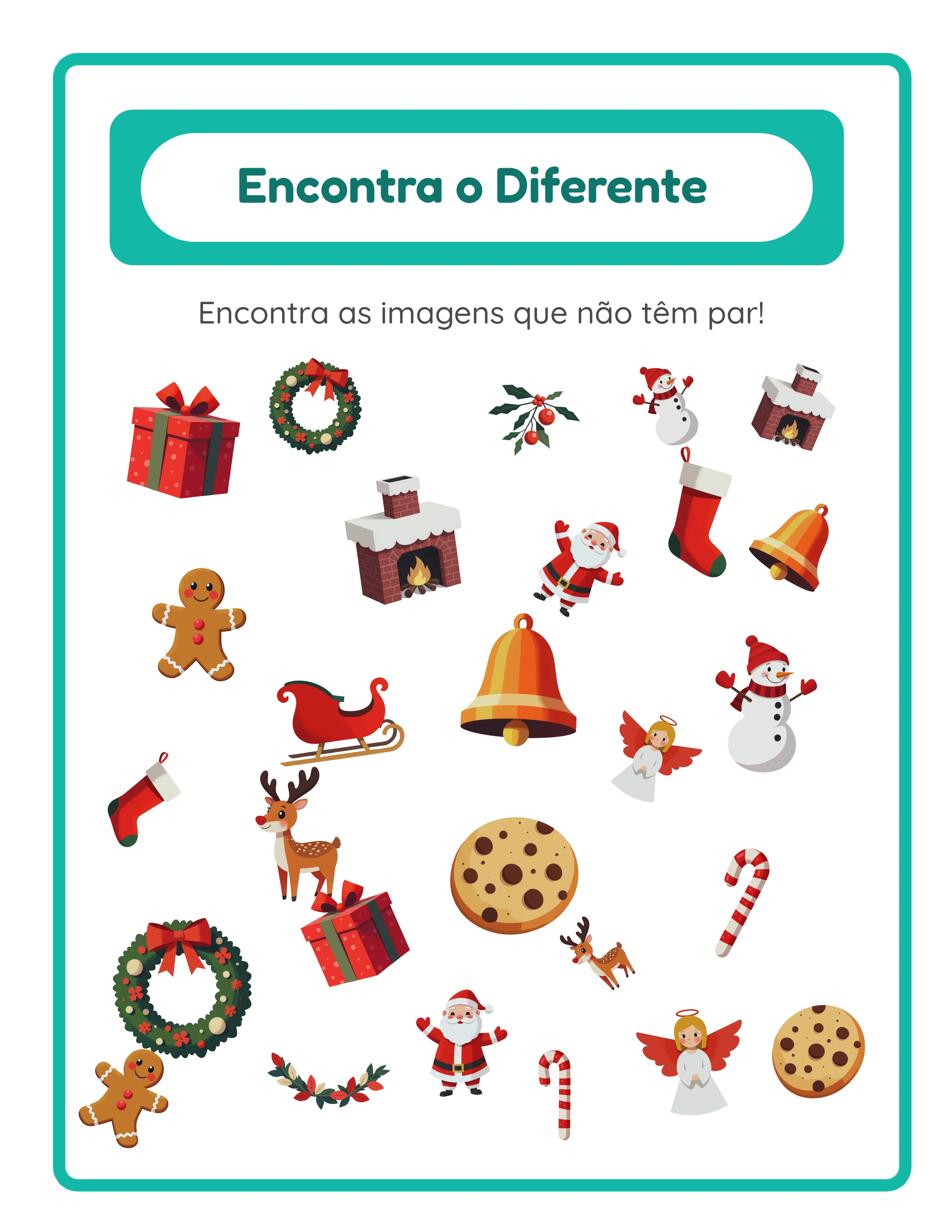 Encontre os objetos em destaque — emocionante desafio visual