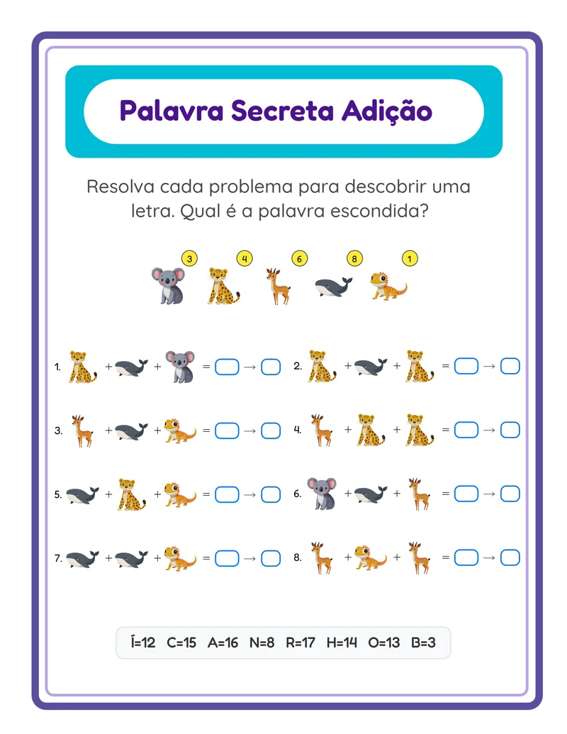 Adição com código