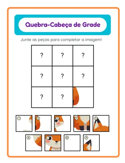 Quebra-Cabeça de Grade