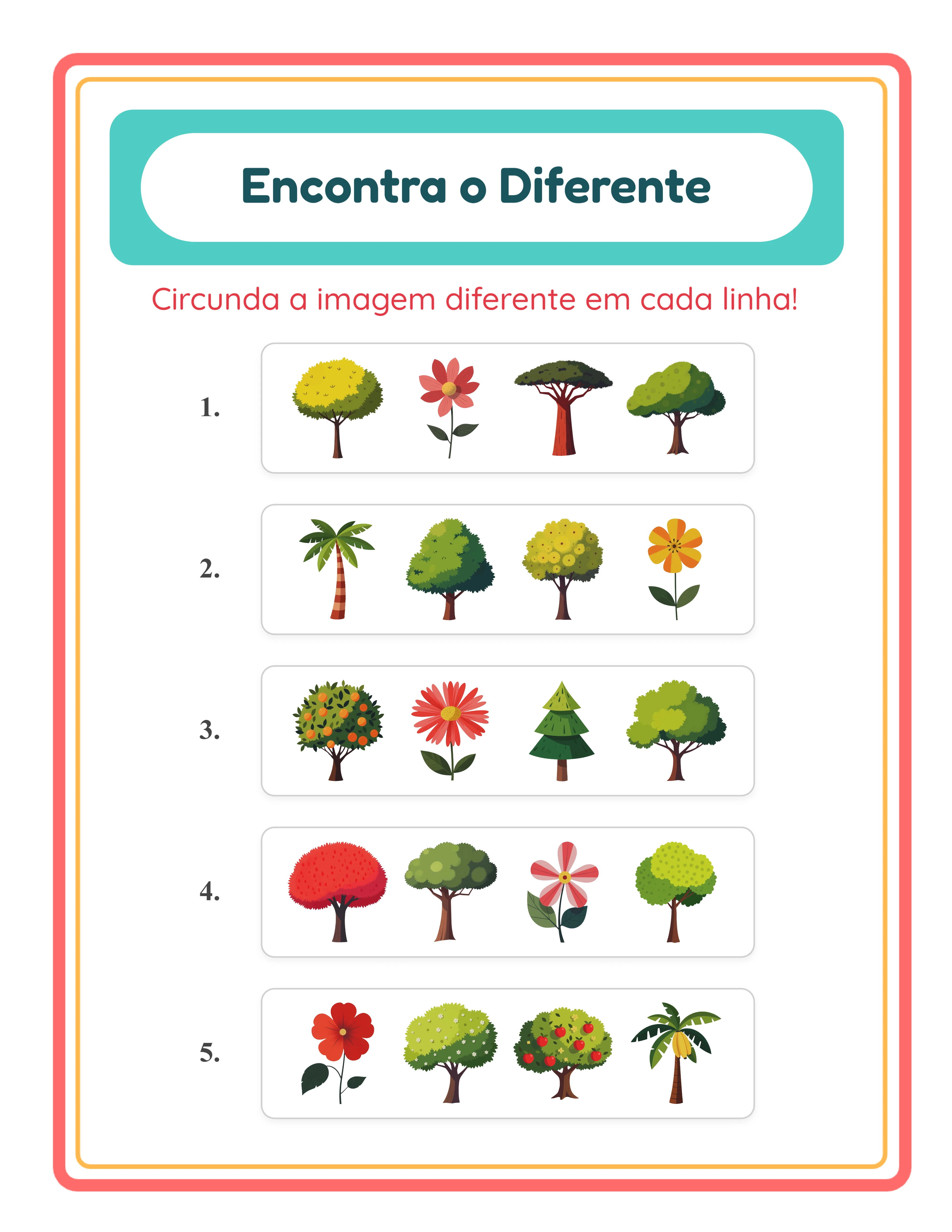 O intruso — categorias temáticas