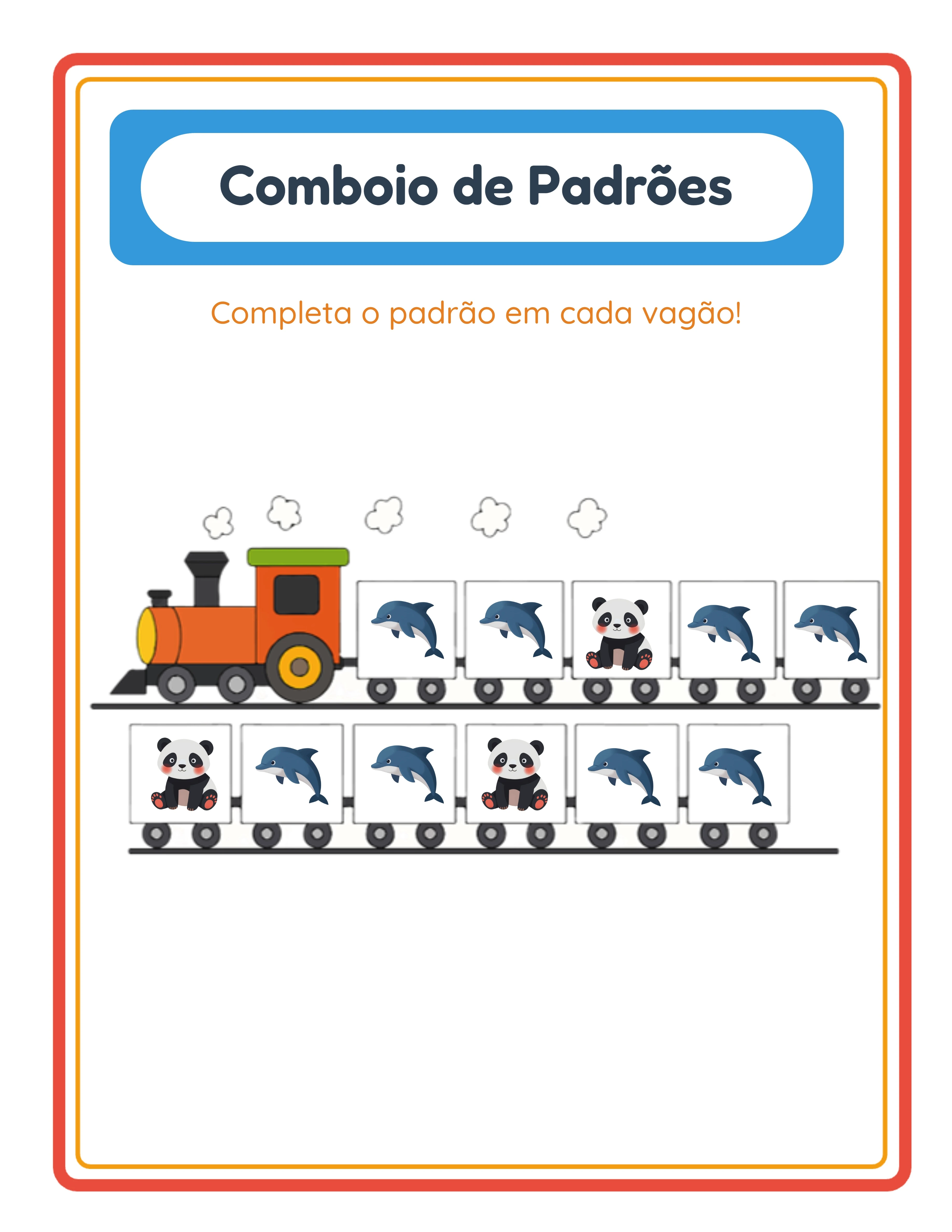 Gabarito do trem de padrões