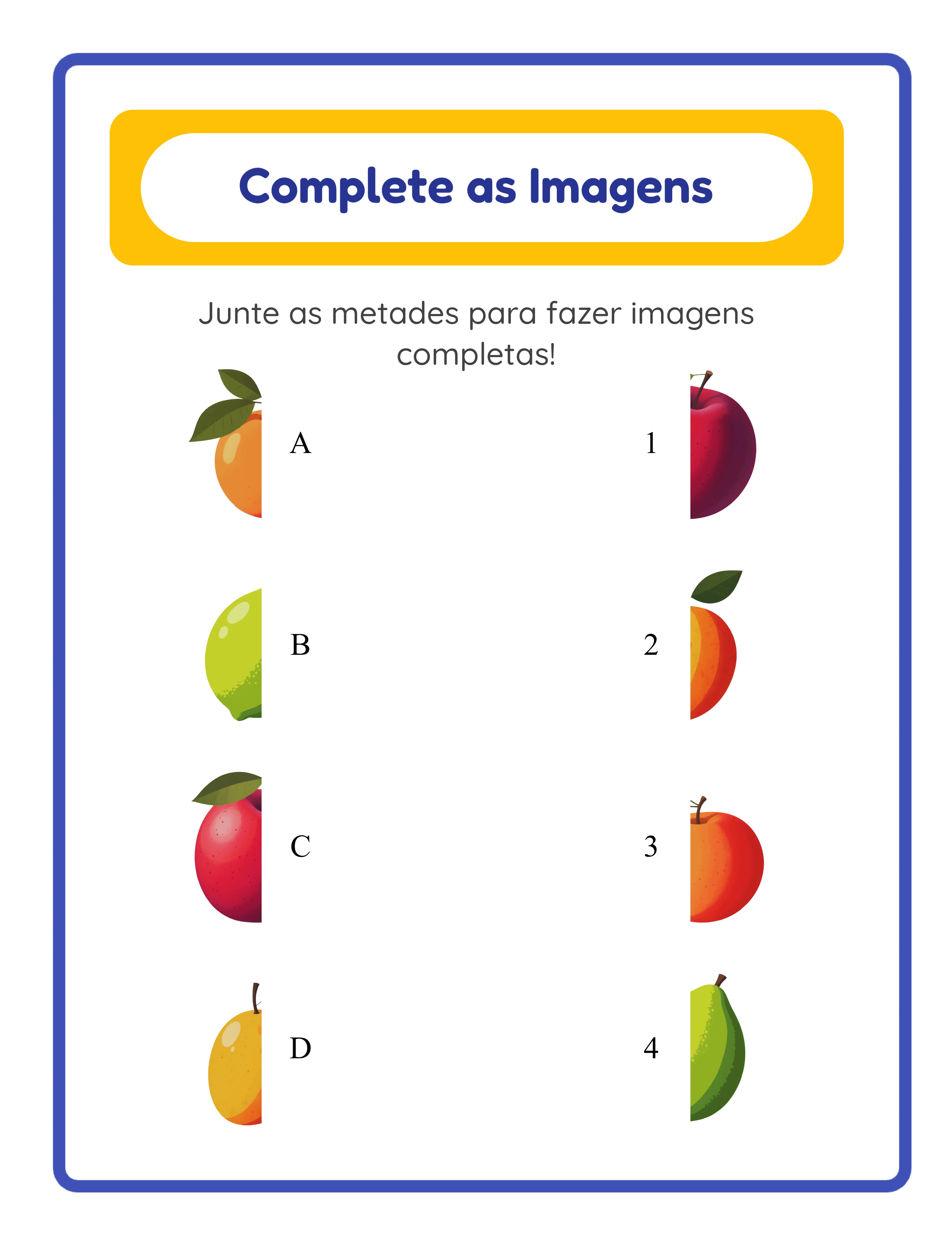 Sombras em destaque — puzzle de silhuetas cativante