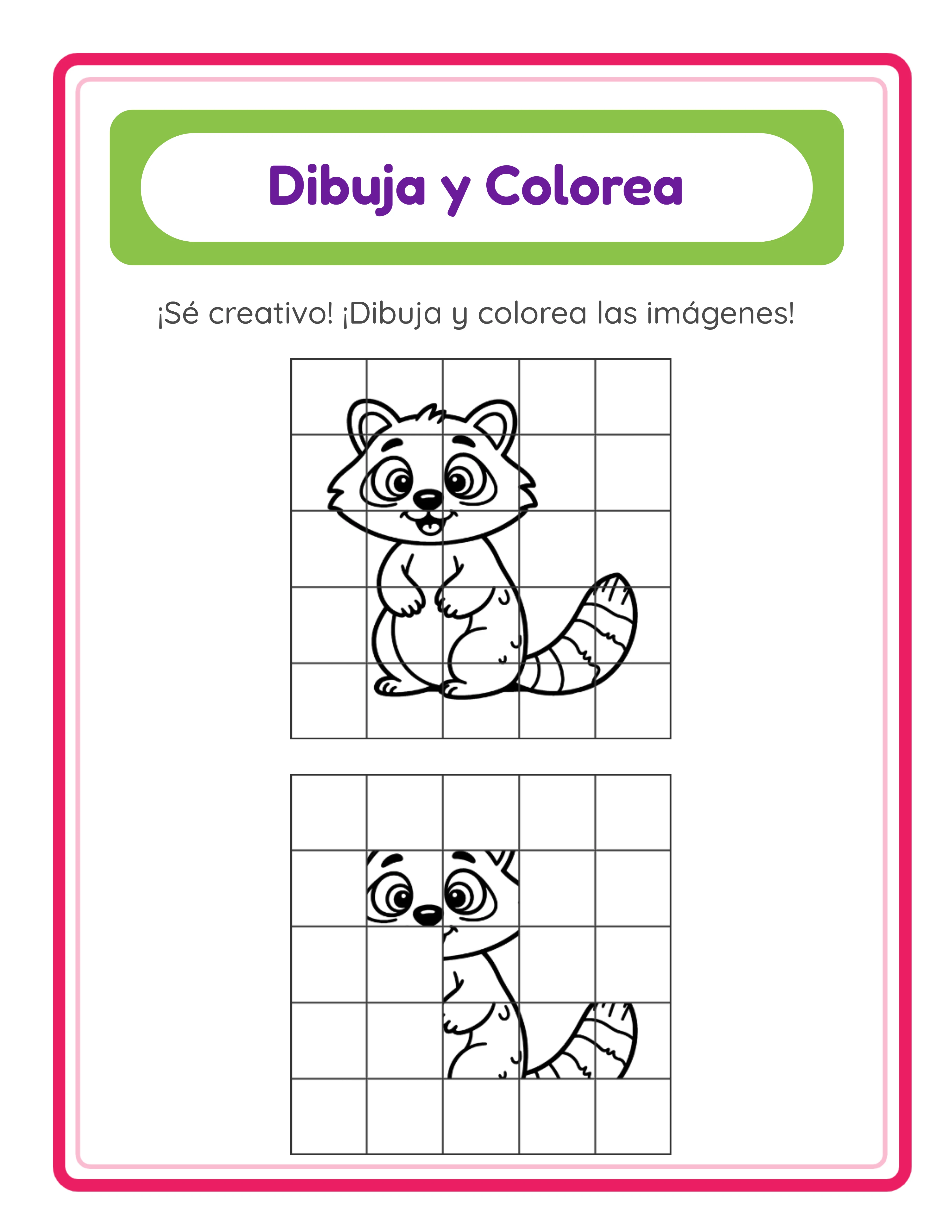 Hoja de dibujo cuadrícula destacada