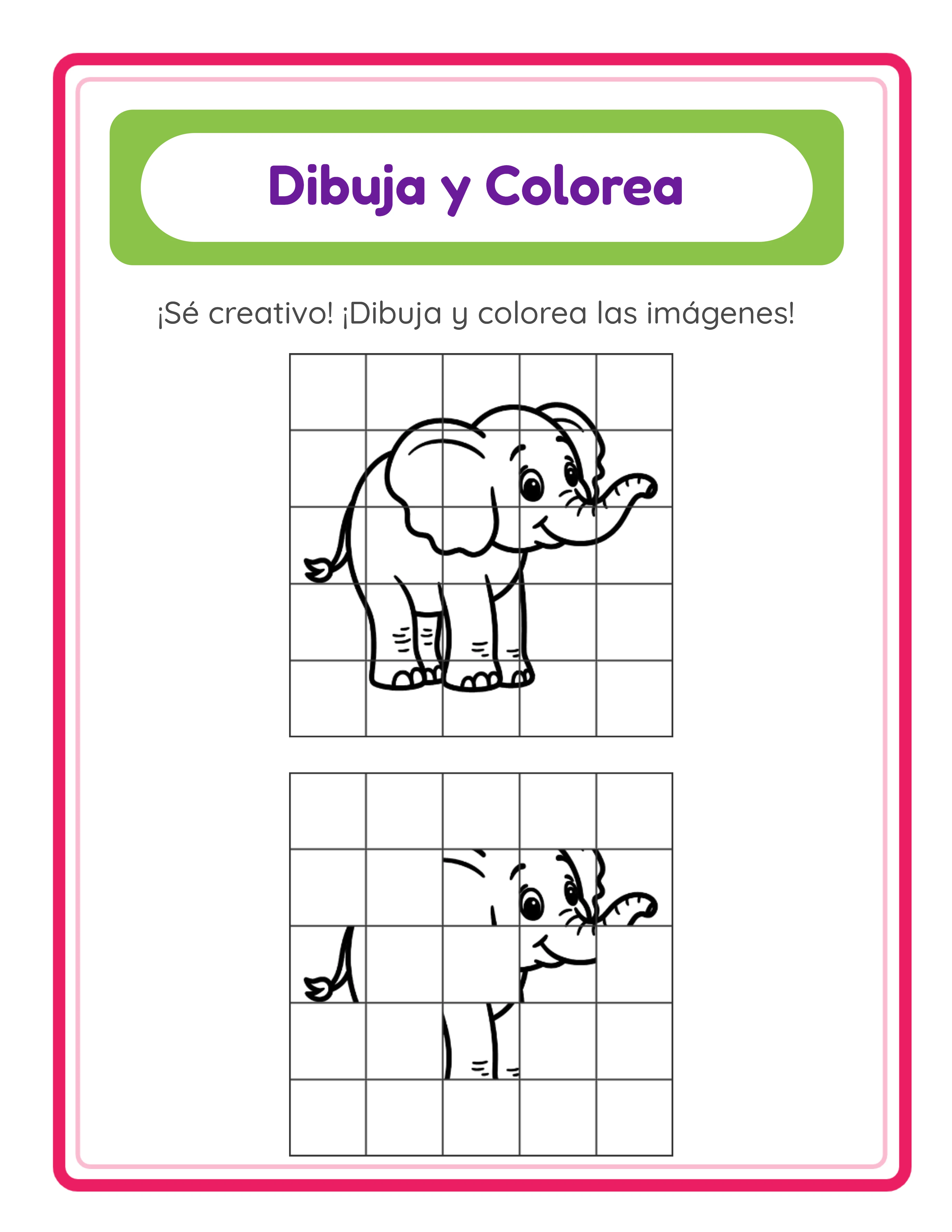 Arte de animales — Hoja de trabajo profesional