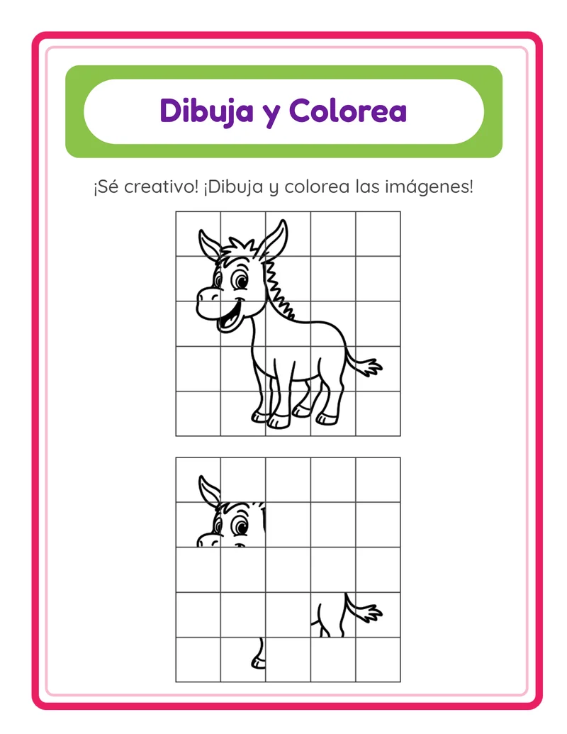 Dibuja y Colorea