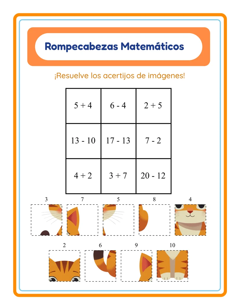 Rompecabezas Matemáticos