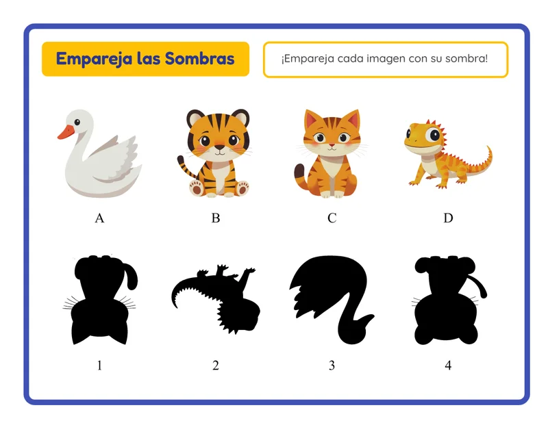 Empareja las Sombras