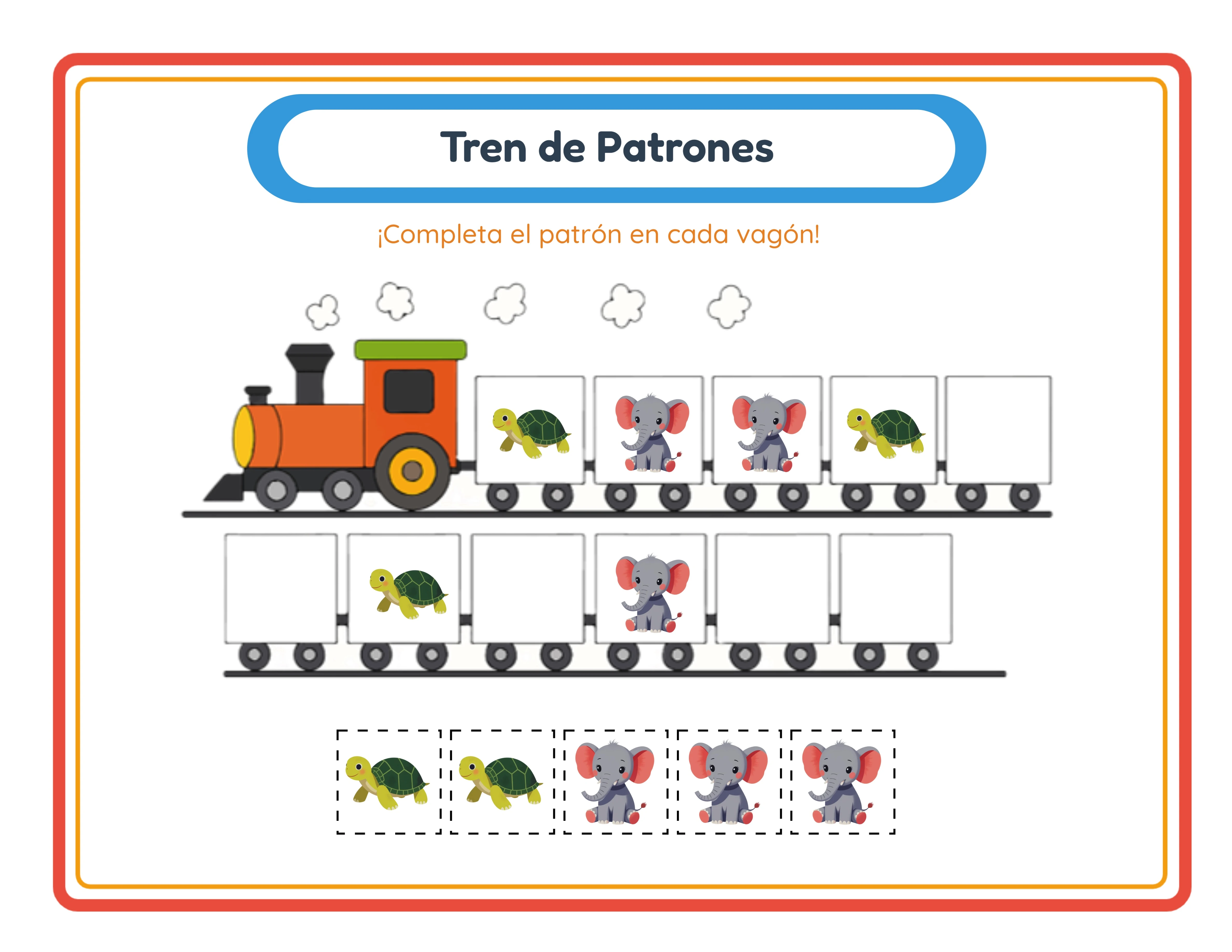 Ficha tren de patrones profesional