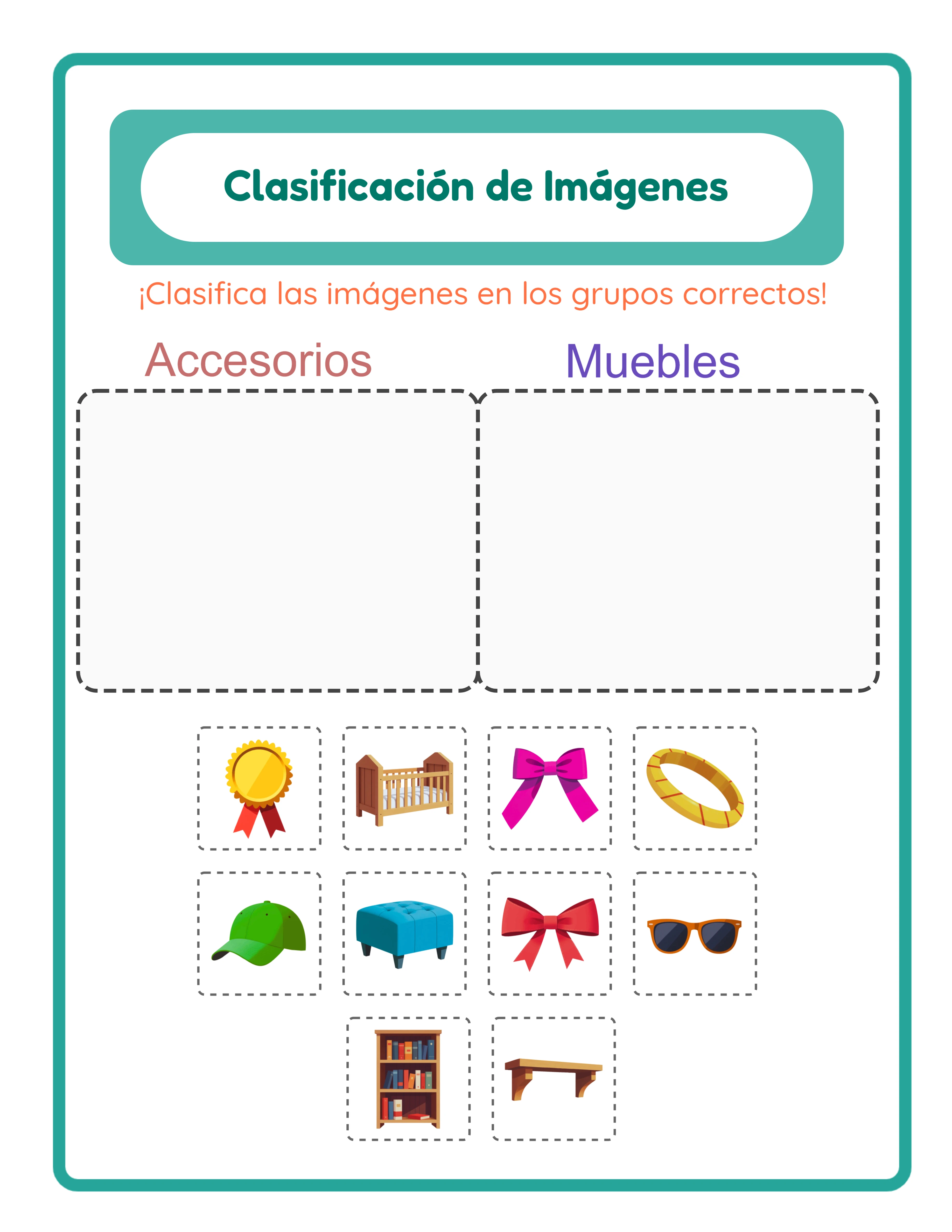 Clasificación de imágenes — actividad de clasificación temática