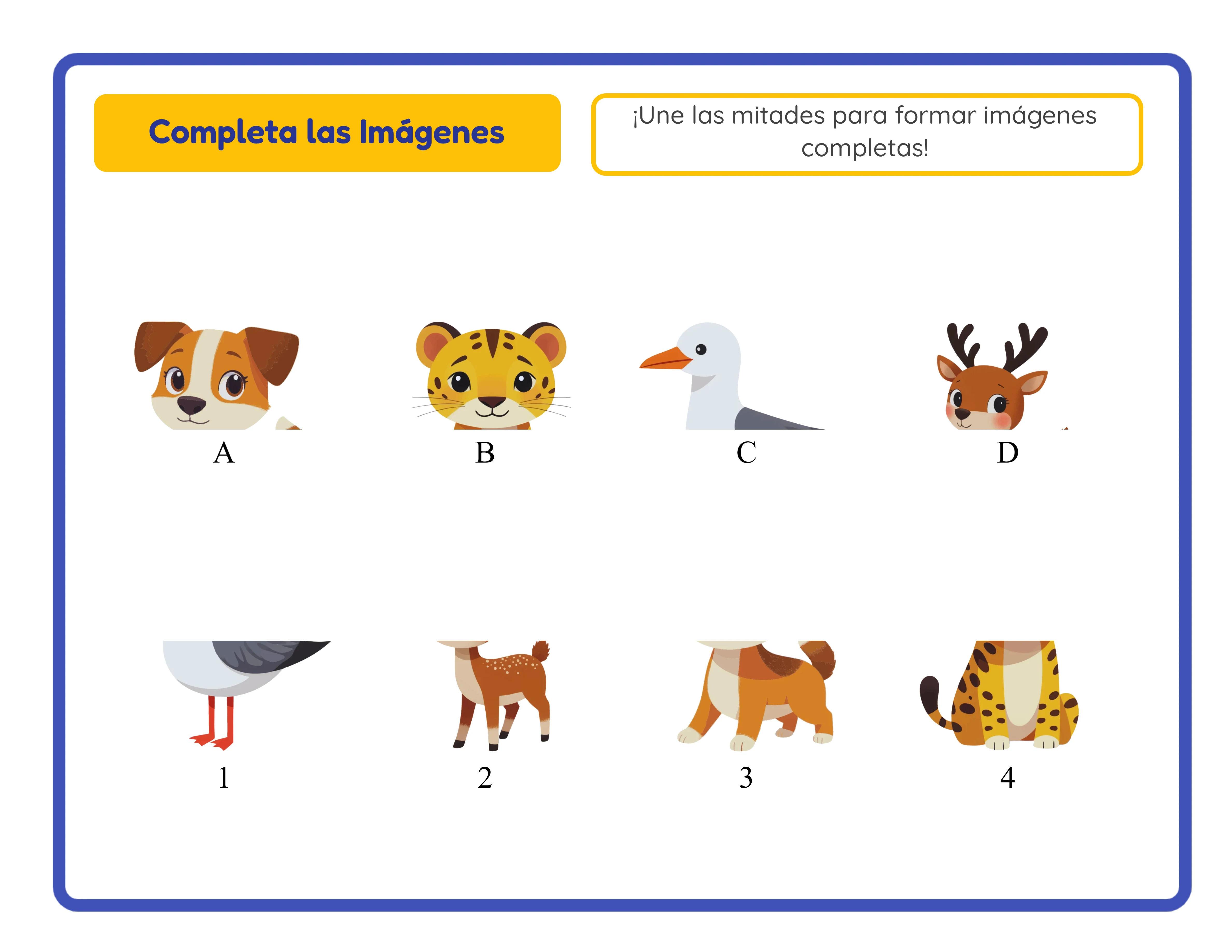 Sombras — puzzles de sombras temáticos