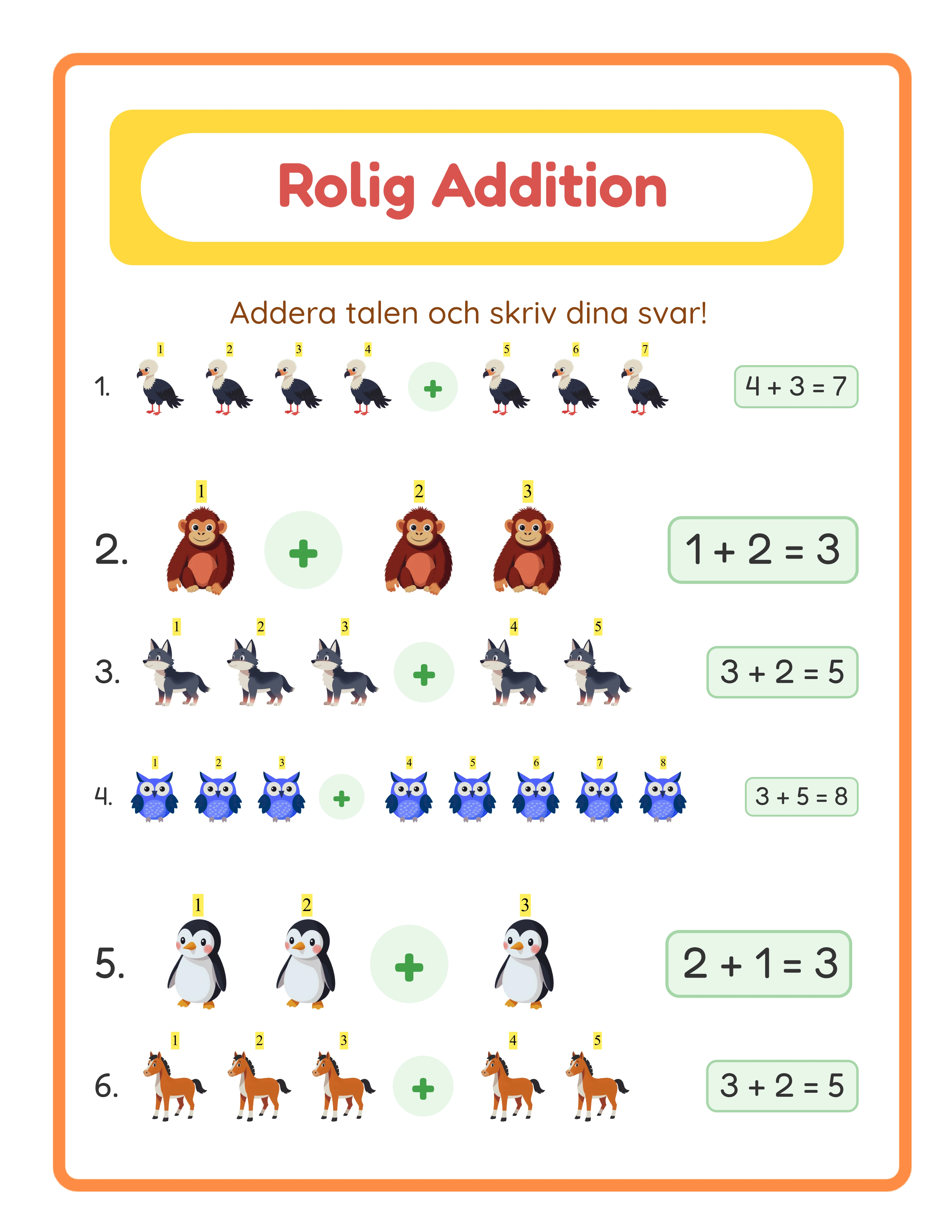 Professional addition printable answer key — complete solutions included