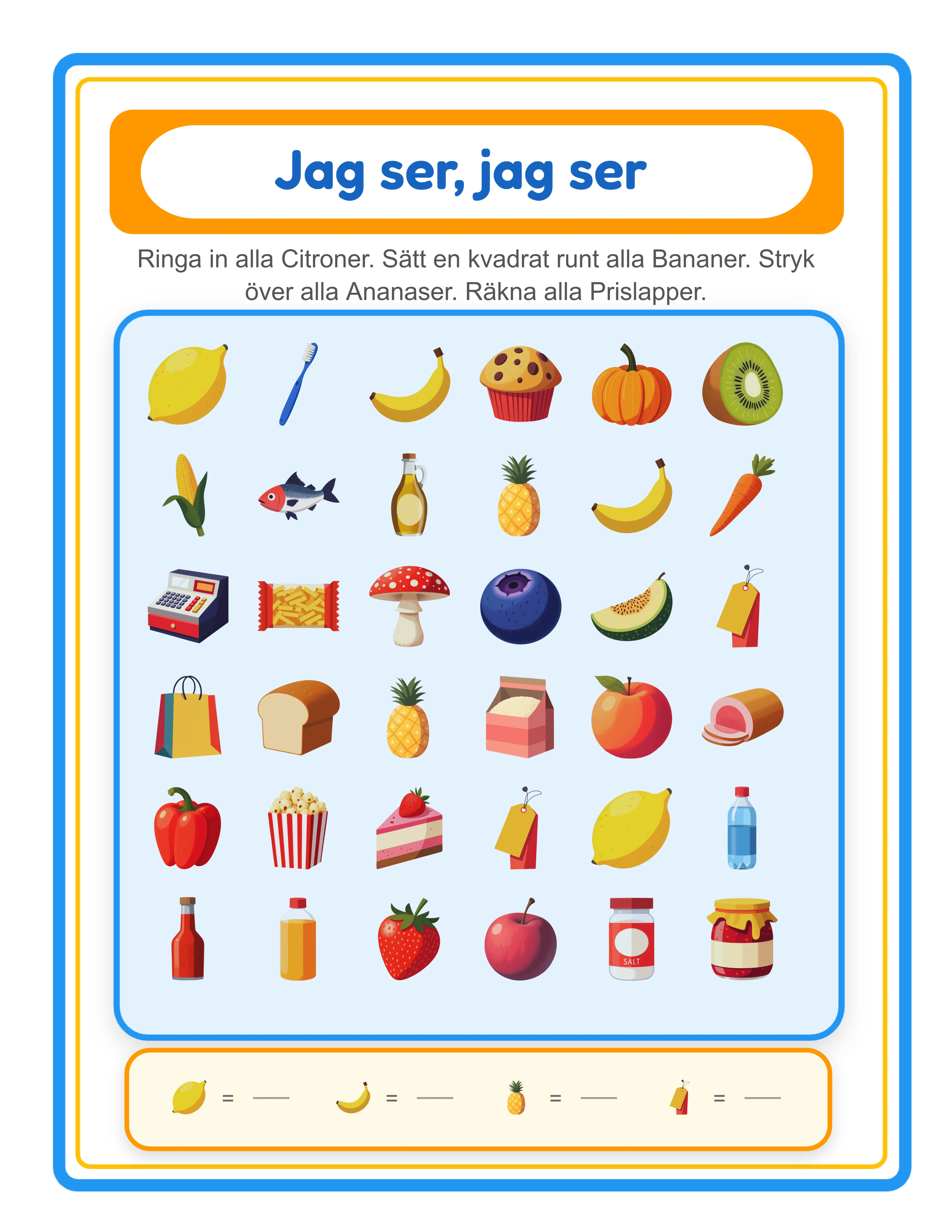 I Spy — advanced hidden picture challenge