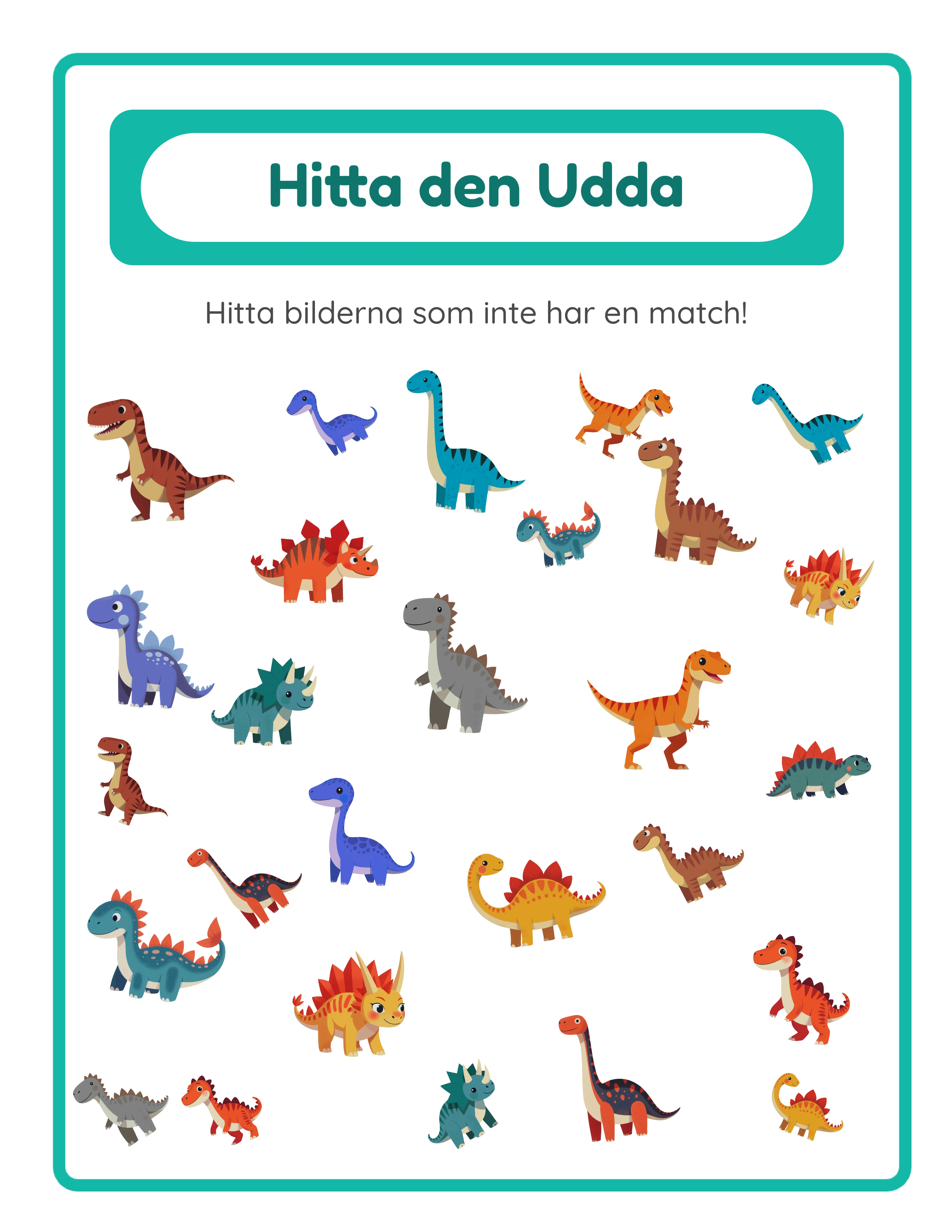 Find objects — themed variation