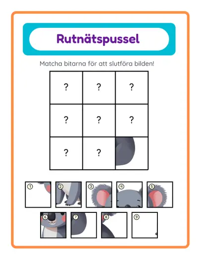 Rutnätspussel