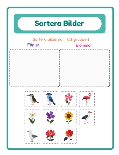 Sortera Bilder