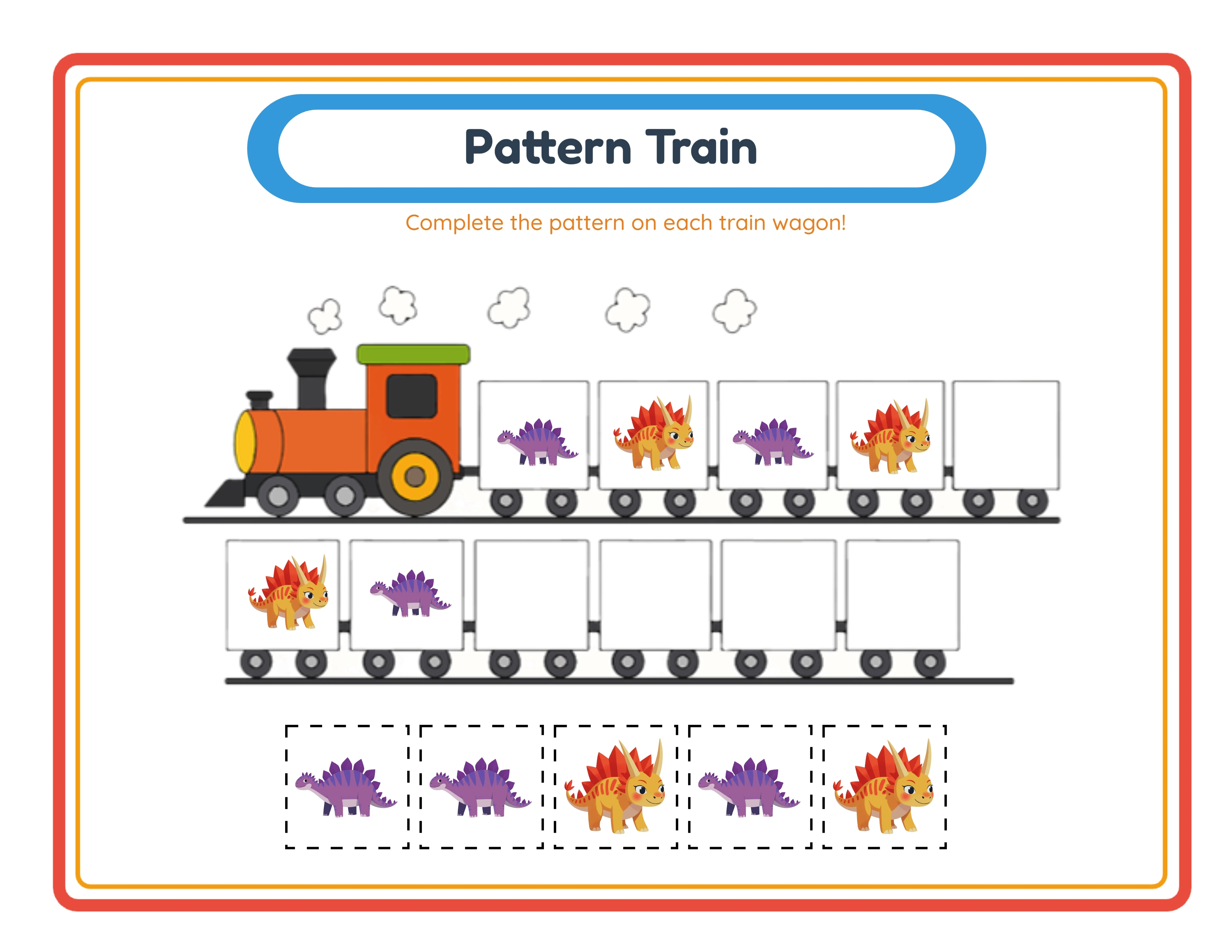 Pattern train — advanced sequences