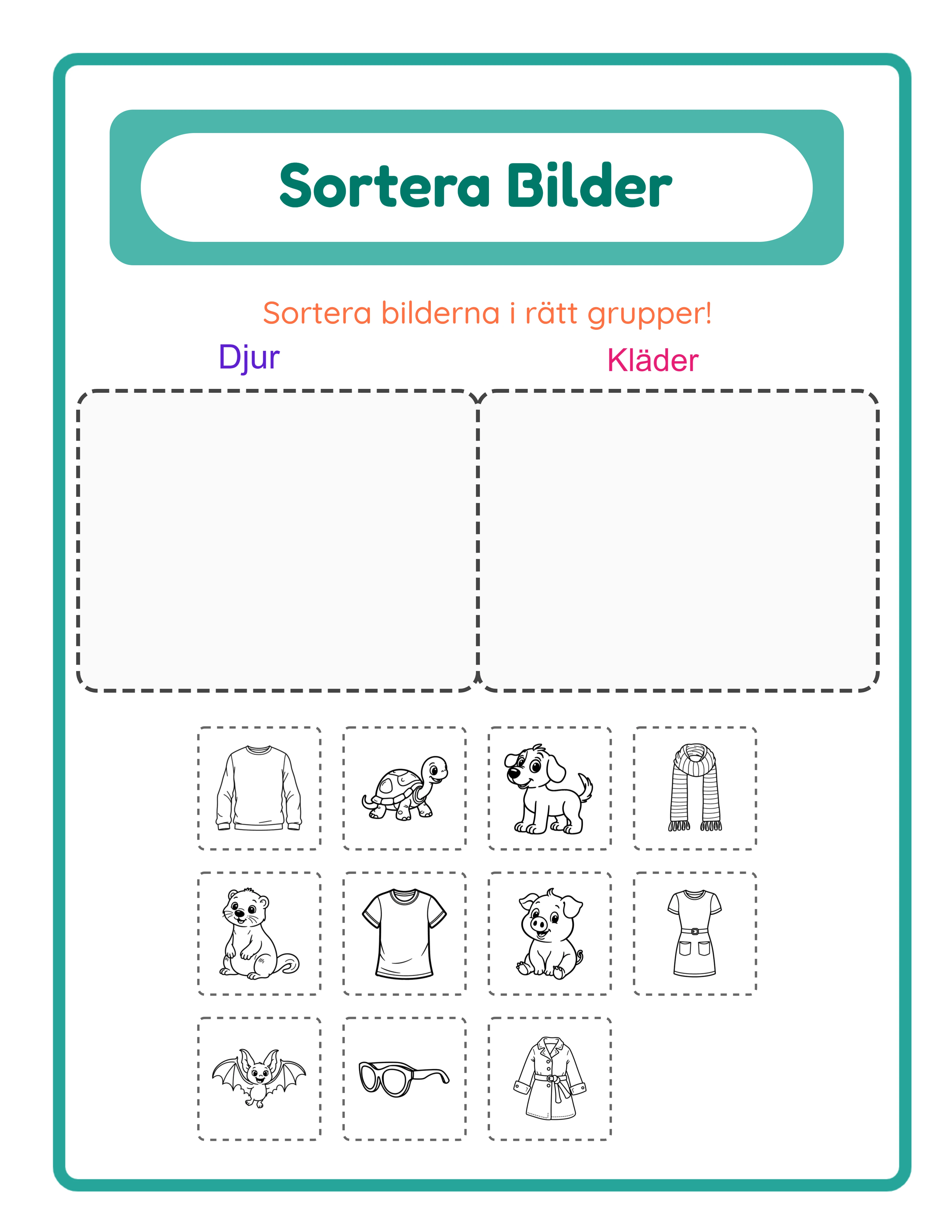 Picture sort — advanced categorization