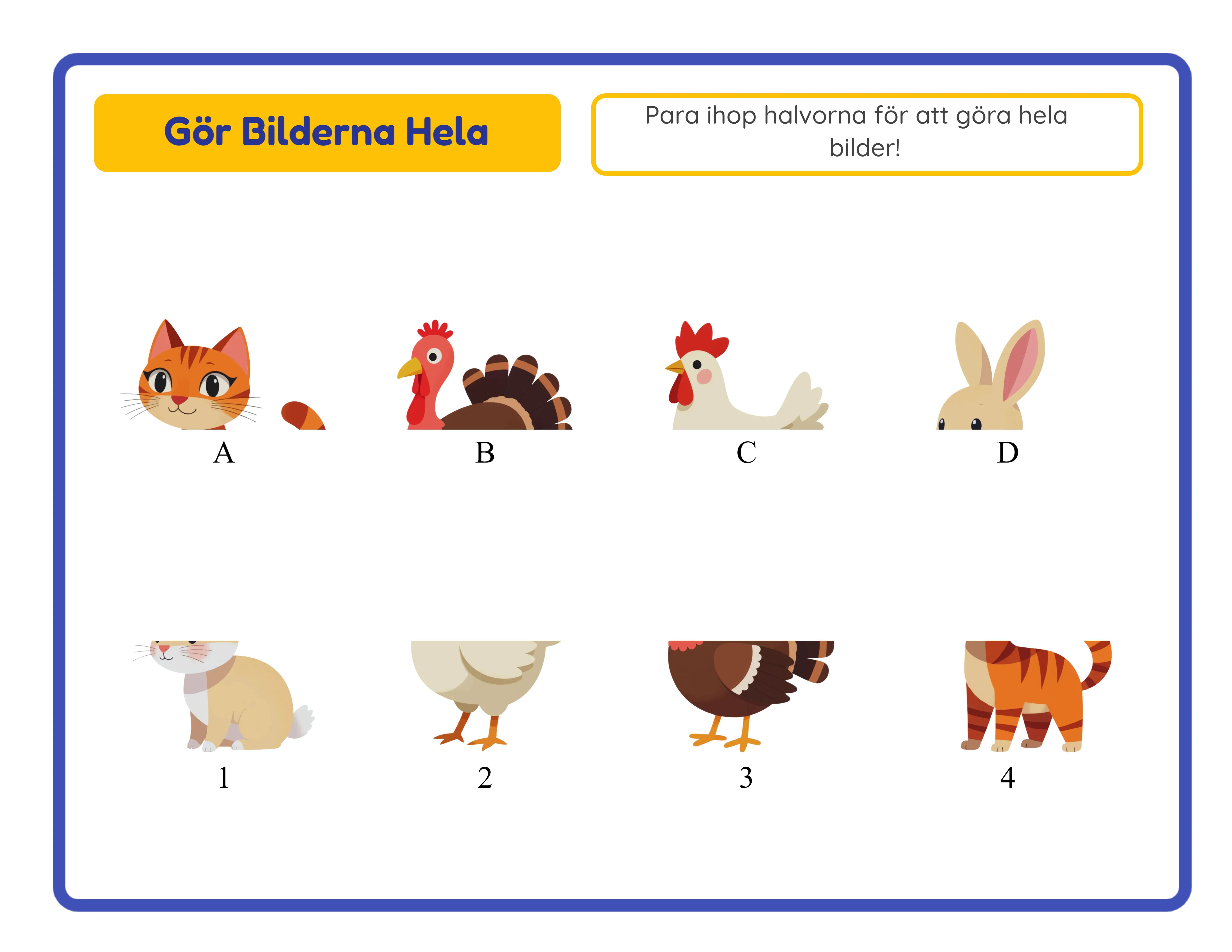 Featured shadow match — engaging silhouette puzzle