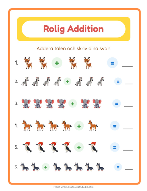 Bild plus bild – Djur