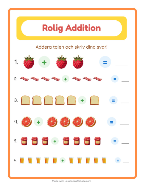 Bild plus bild – Frukost