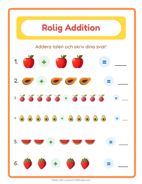 Bild plus bild – Frukter