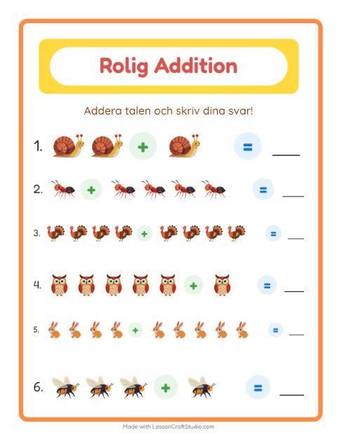 Bild plus bild – Skogsdjur