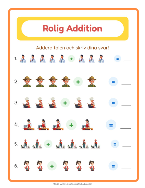 Bild plus bild – Yrken