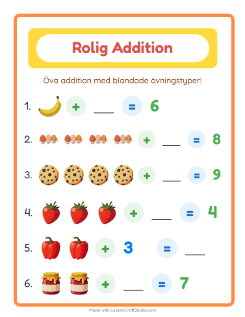 Blandad addition – I snabbköpet